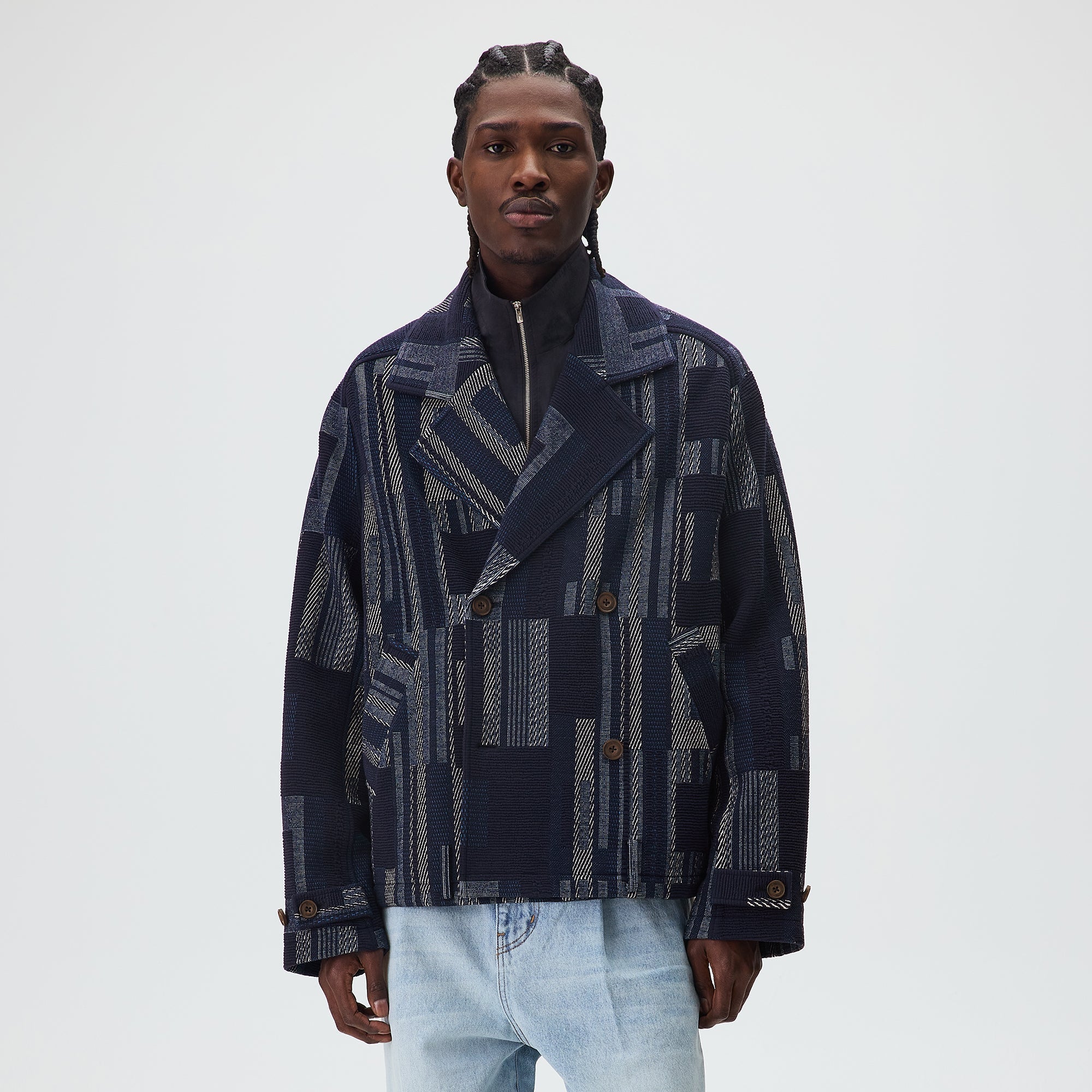 Kith Everett Cropped Moto Trench - Nocturnal – Kith Canada Kith Everett Cropped Moto Trench - Nocturnal – Kith Canada