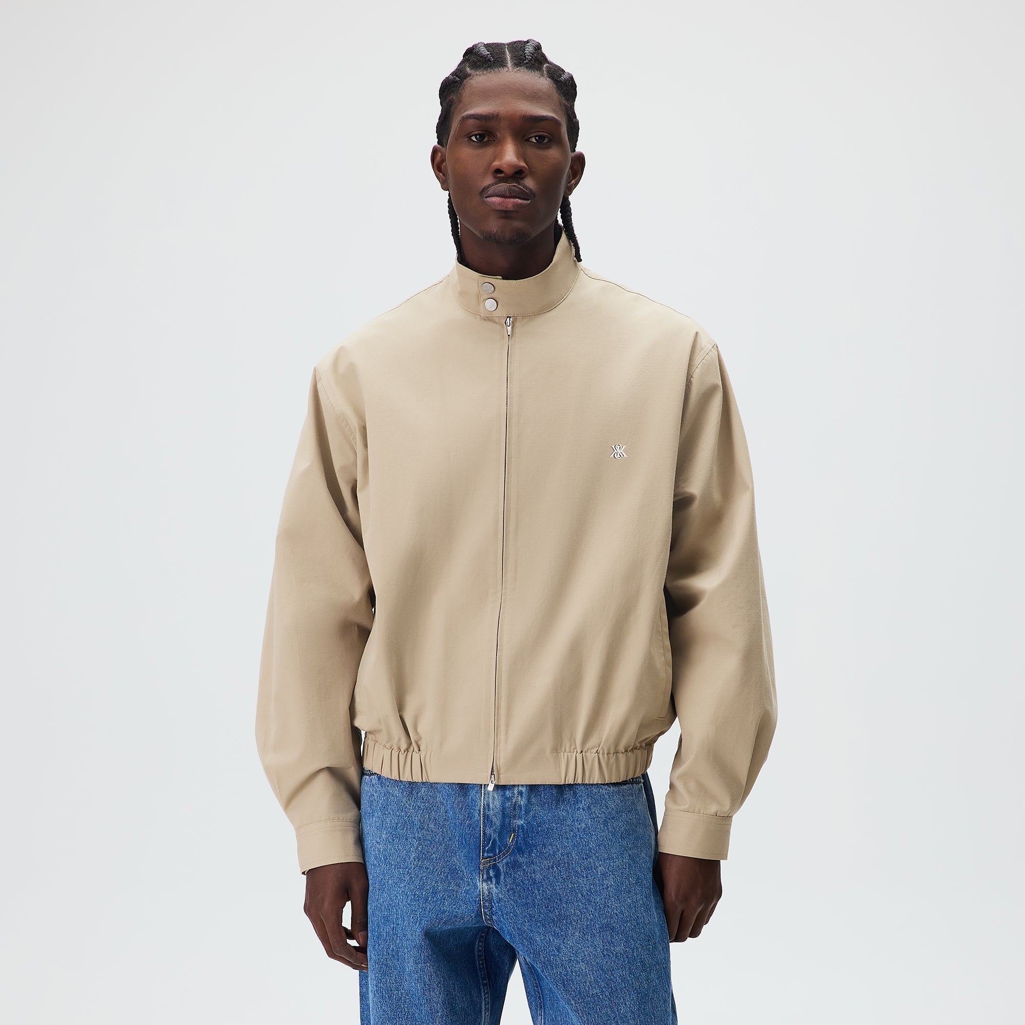 Kith Brushed Cotton Ashker Jacket - Taupe – Kith Canada