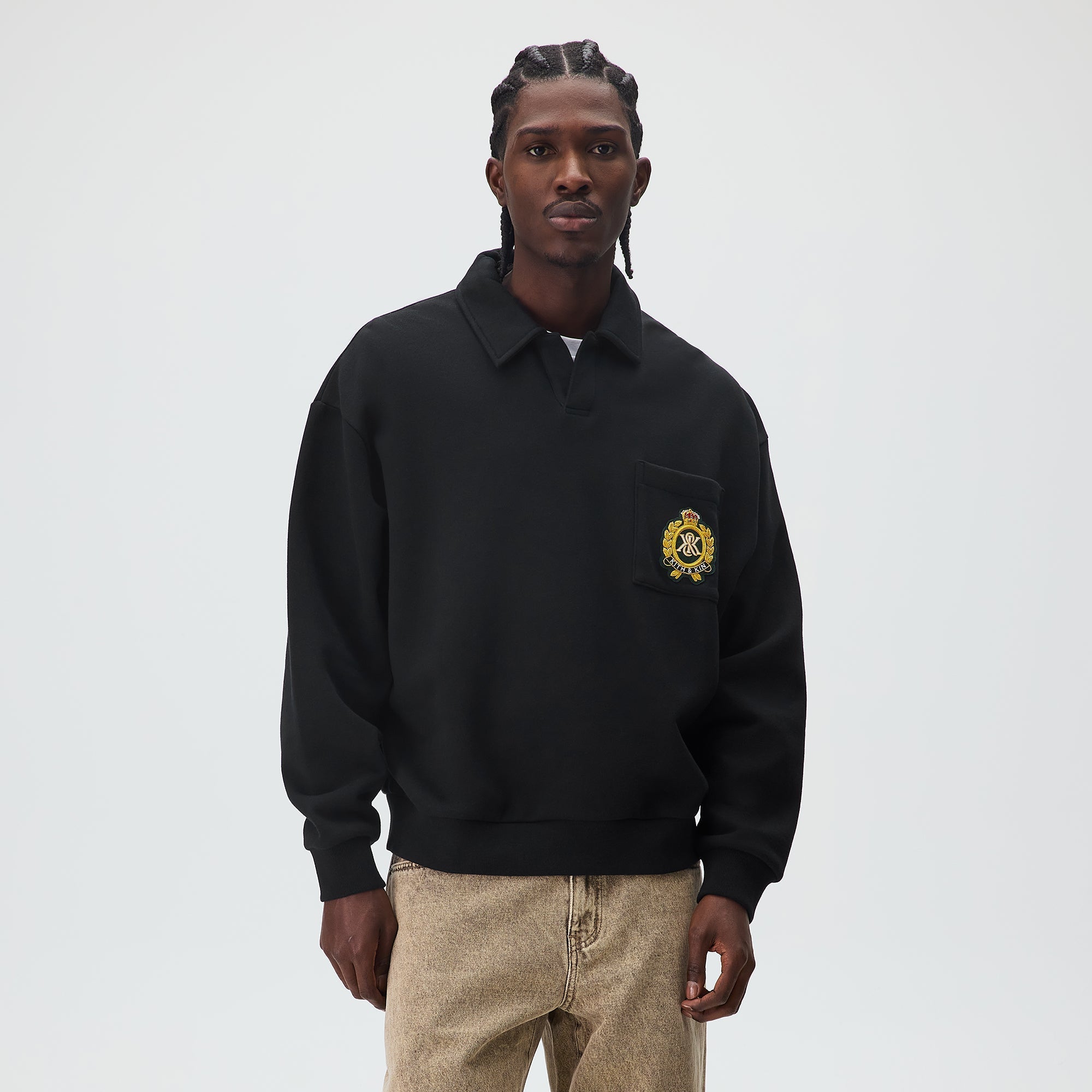 Kith Quinn Tee - Black – Kith Canada