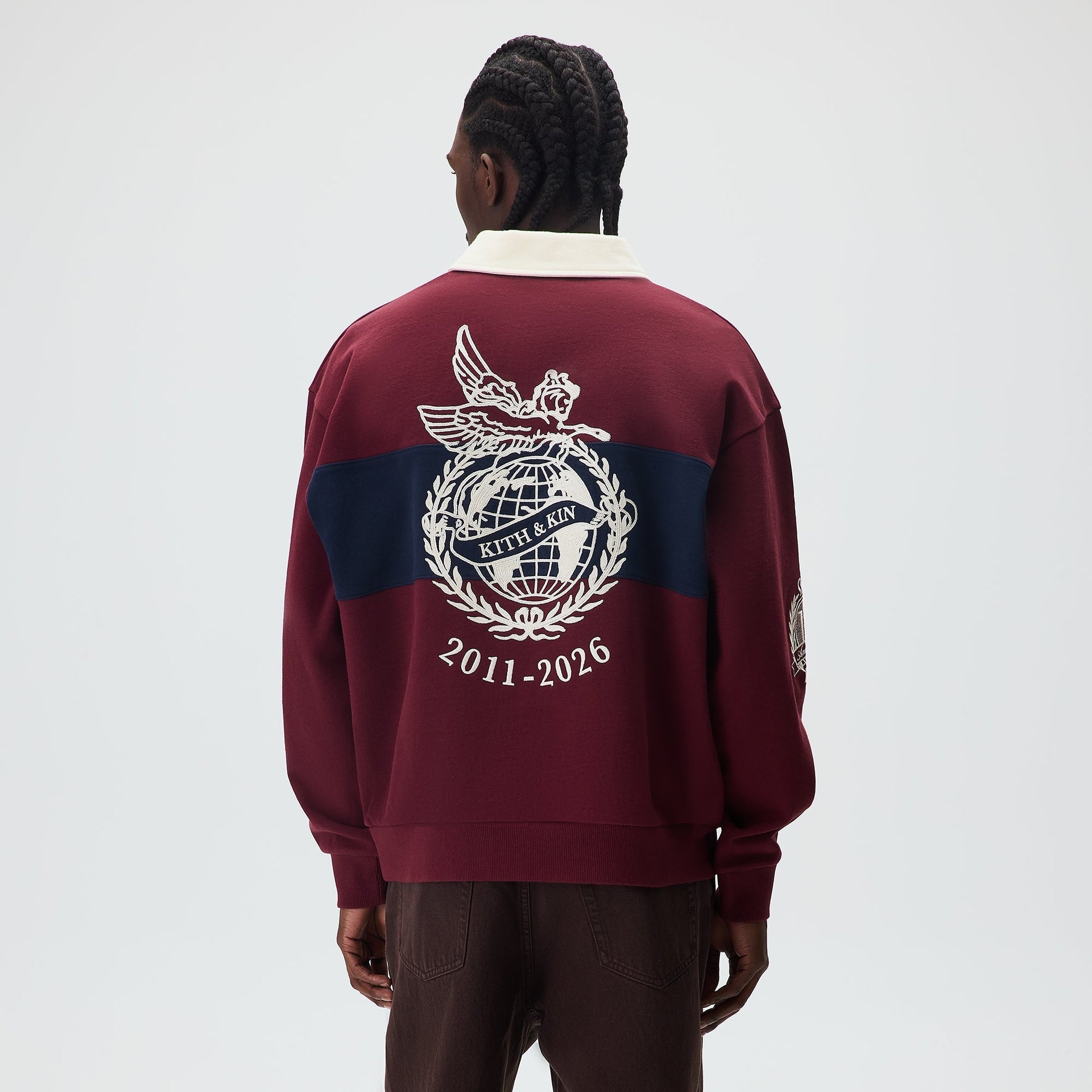 Kith Autograph Nelson Rugby Pullover - Magma