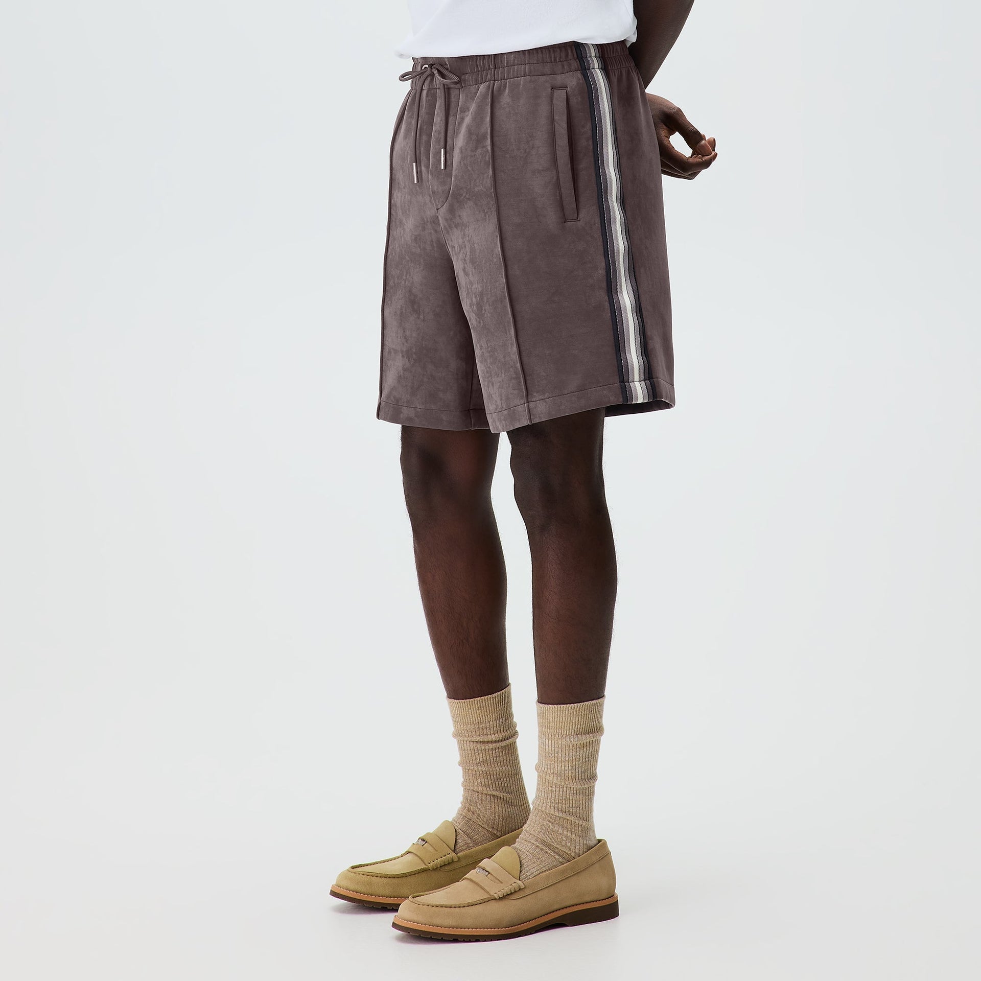 Kith Sueded Scuba Curtis Short - Thunder