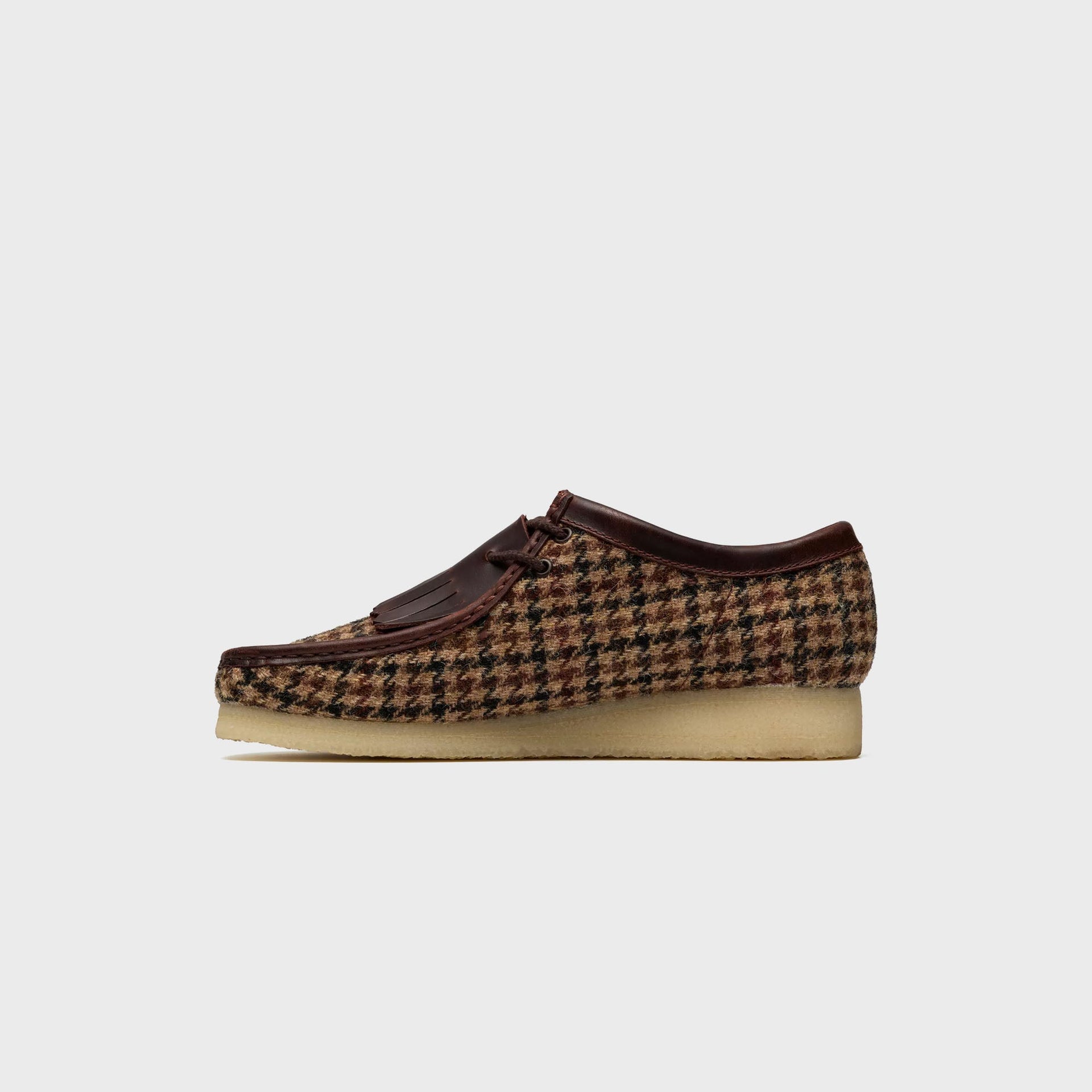 Clarks Wallabee - Brown Tweed Combination