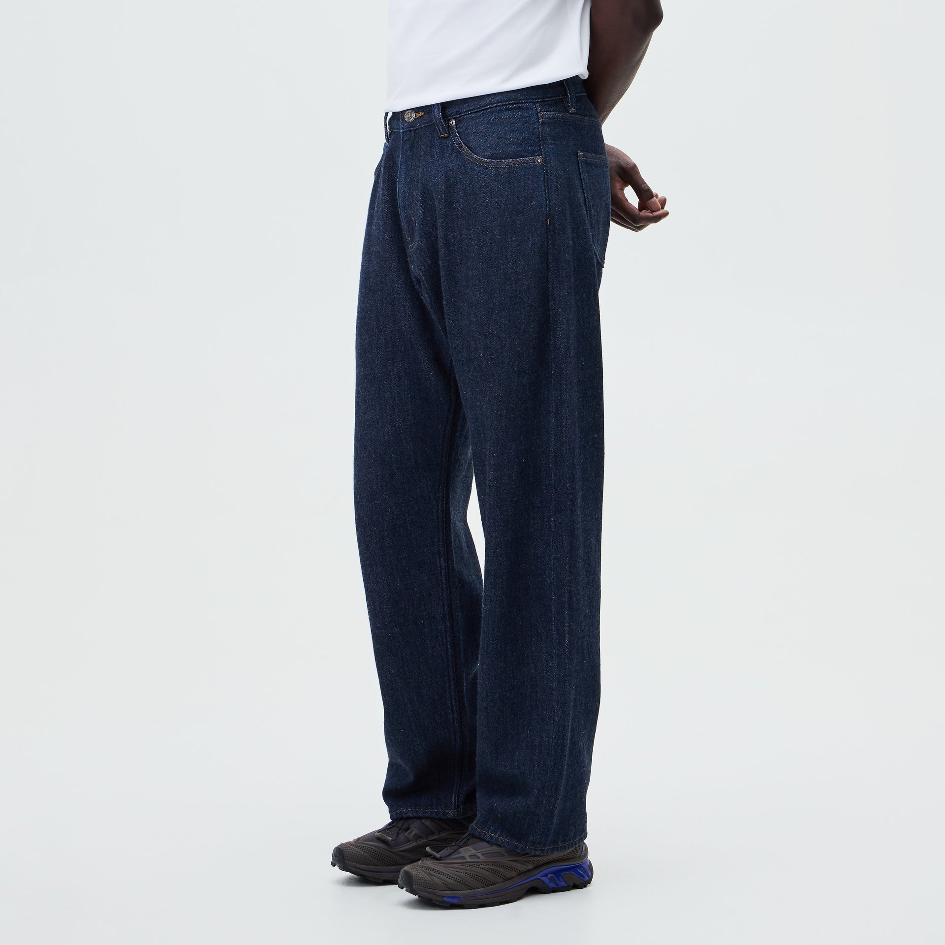 &Kin Rope Twill Webster Chill - Dark Indigo