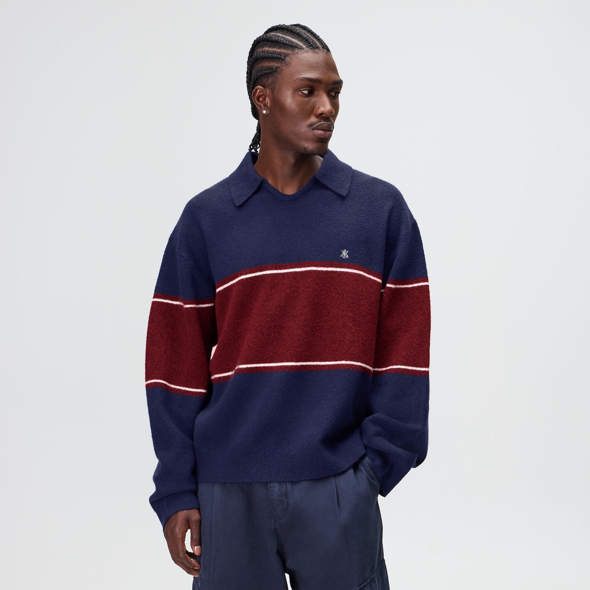 Kith Boucle Ulysses Sweater - Nocturnal - PH