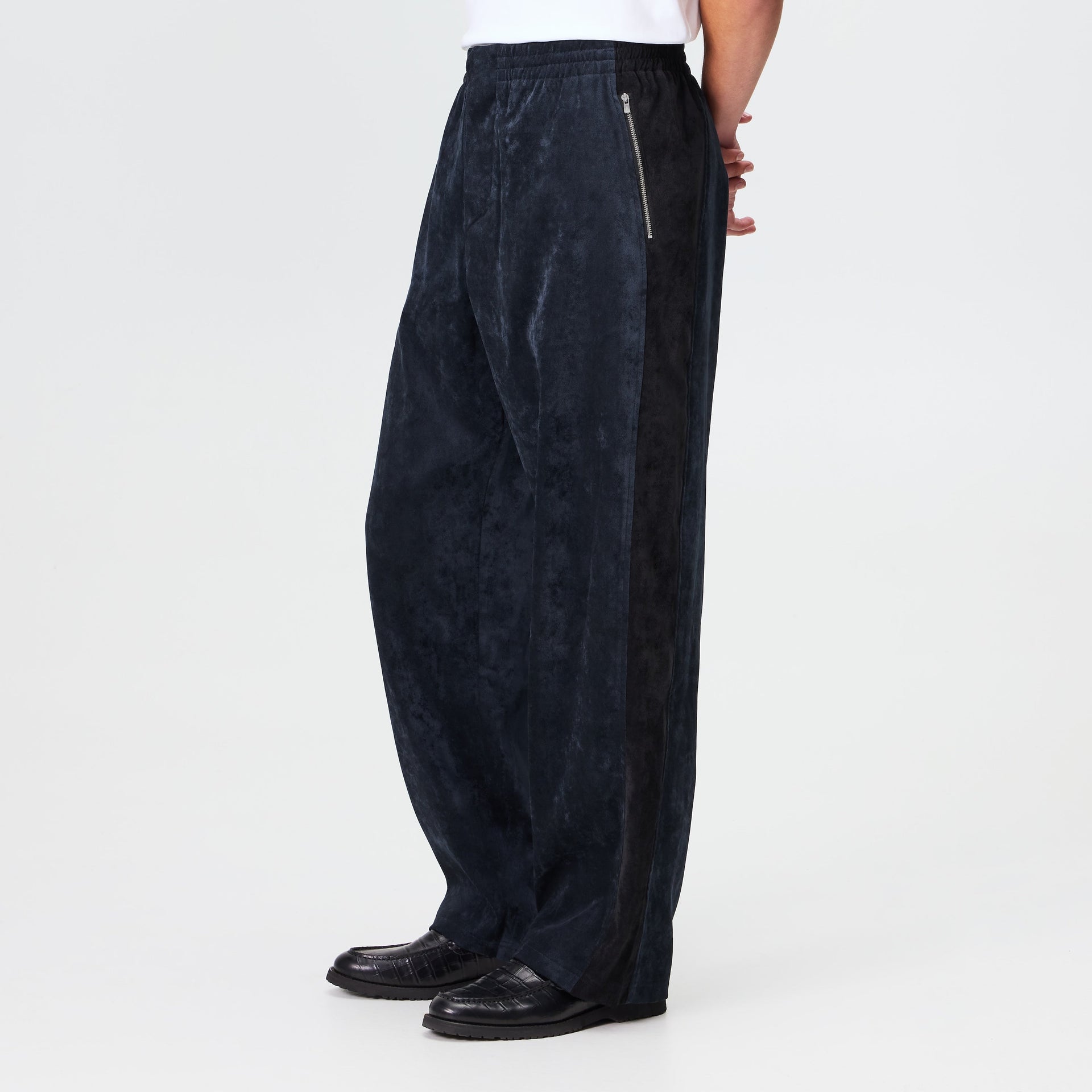 Kith Sueded Velour Landry Pant - Nocturnal - PH