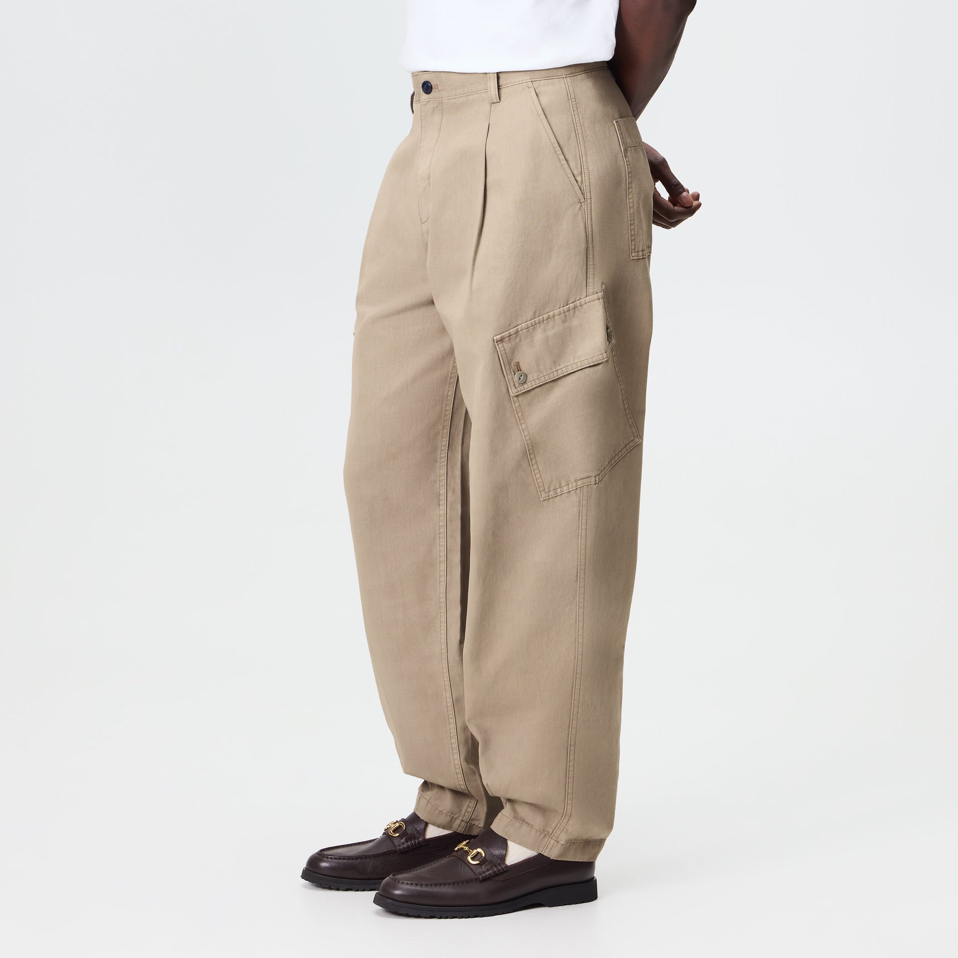 Kith Garment-Dyed Cotton Faille Gibbs Pant - Palomino - PH