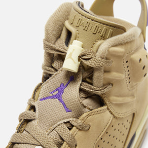 Nike WMNS Air Jordan 6 Retro - Kelp / Team Gold / Shadow Brown / Court Purple