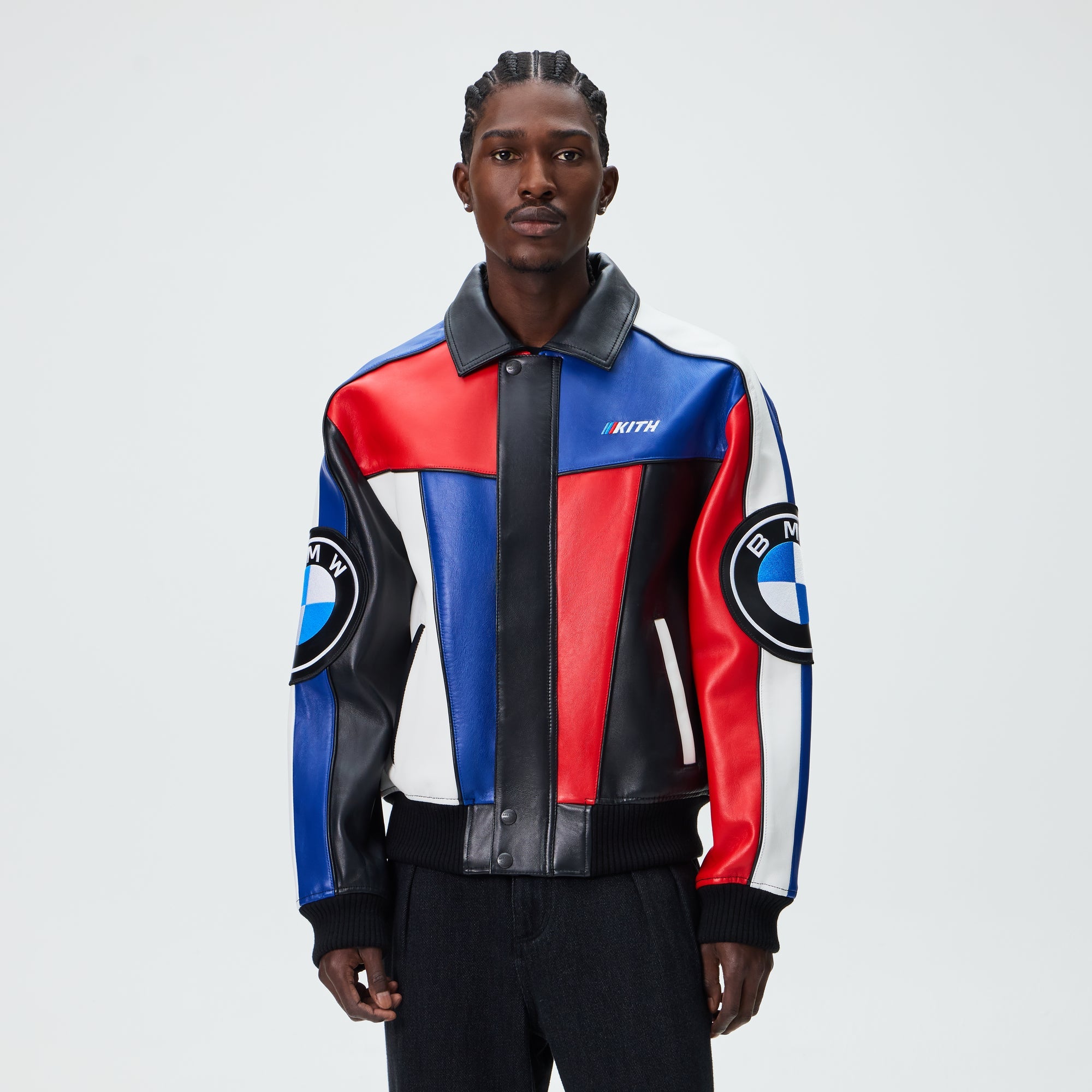 【べちなっちょ】26aw Leather Blouson Kith & AVIREX for BMW Leather Jacket - Multi – Kith Canada