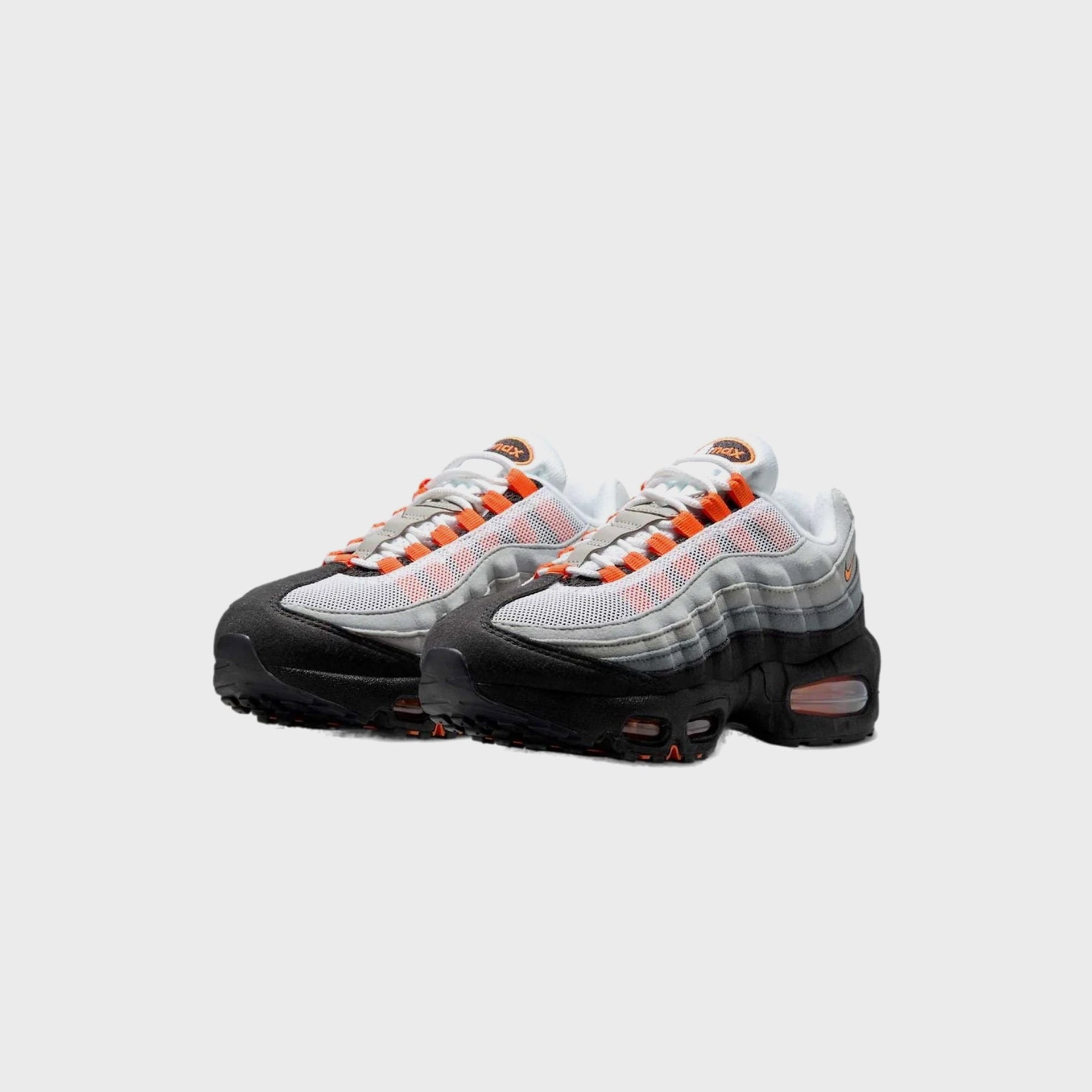Nike GS Air Max 95 OG - Black / Bright Mandarin