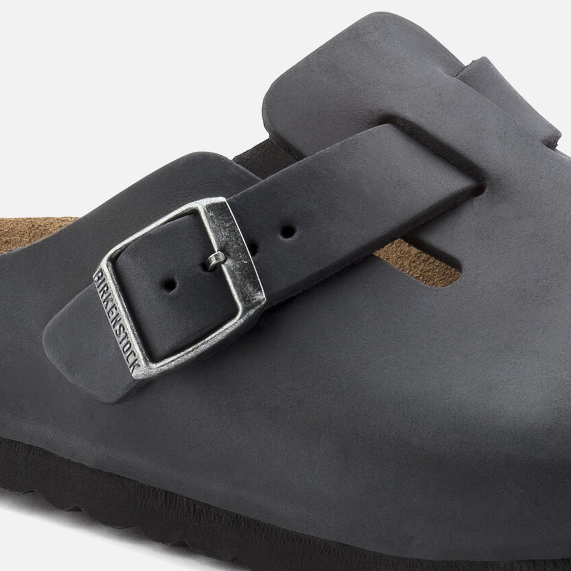 Birkenstock Boston Oiled Leather - Black
