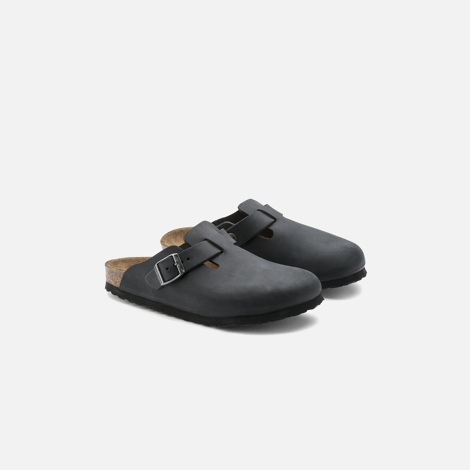 Birkenstock Boston Oiled Leather - Black