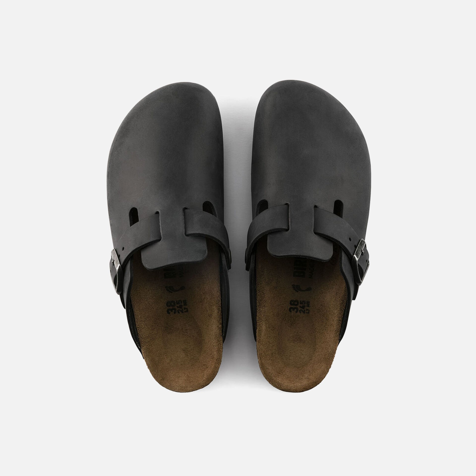 Birkenstock Boston Oiled Leather - Black