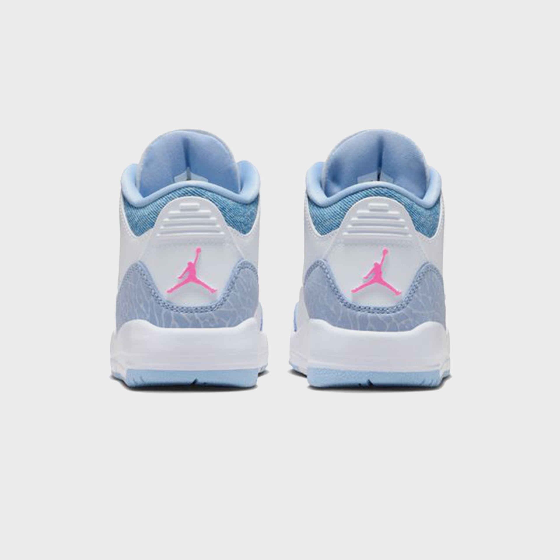 Nike Jordan PS Retro 3 - White / Cobalt Bliss / Football grey / Pink Glow