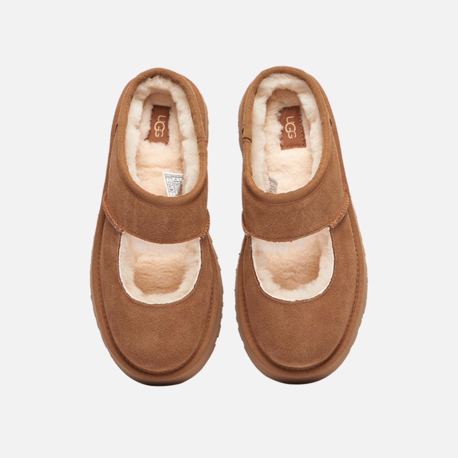 Ugg Kids Bea Mary Jane - Chestnut