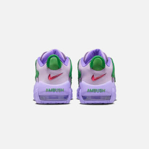 Nike x Ambush Air More Uptempo Low - Lilac / Apple Green-University