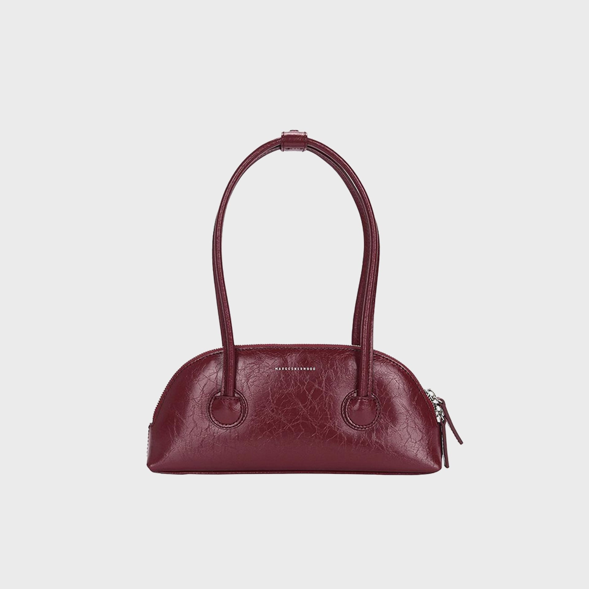 Besette Shoulder Bag in Chili Crinkle