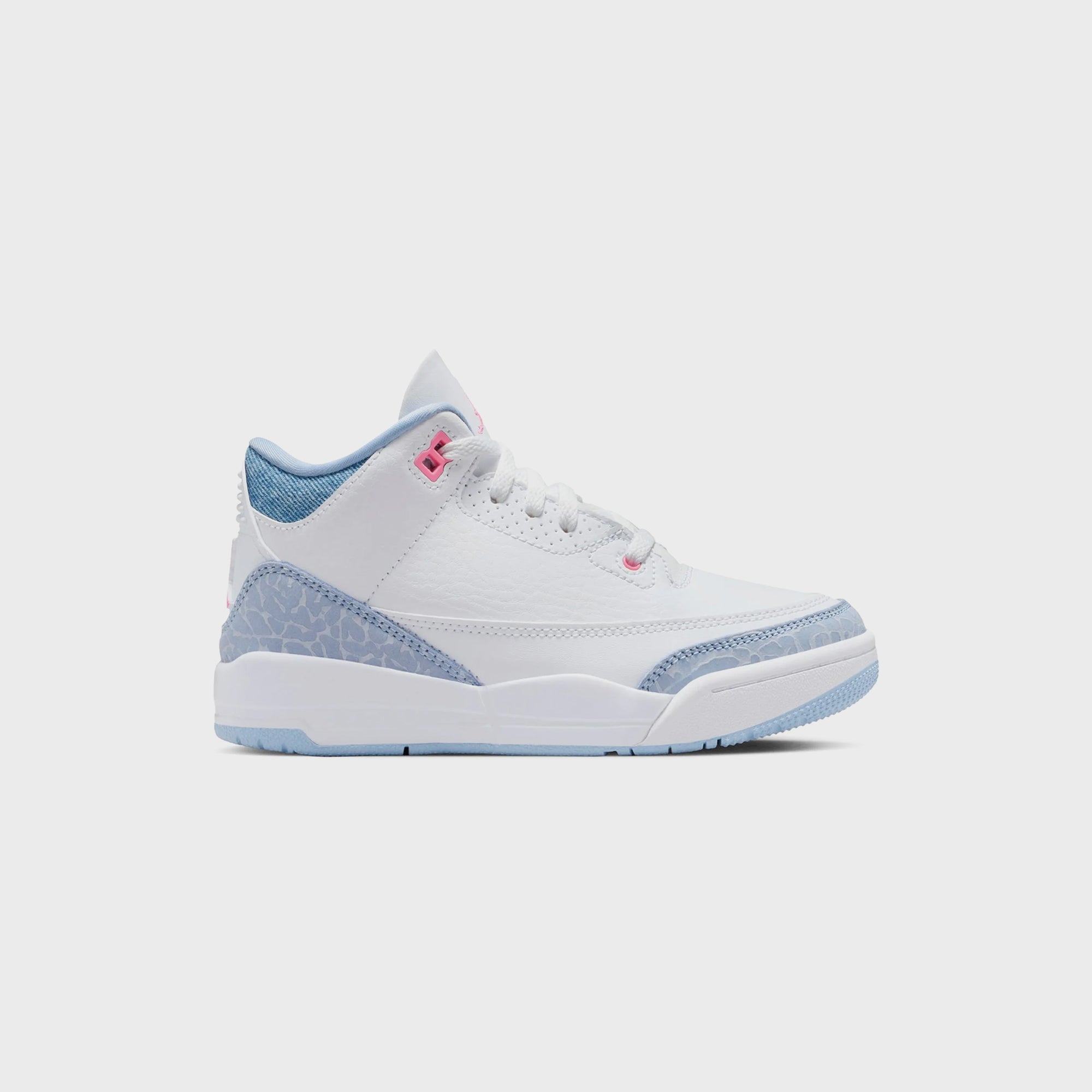 jordan 3 pink and blue