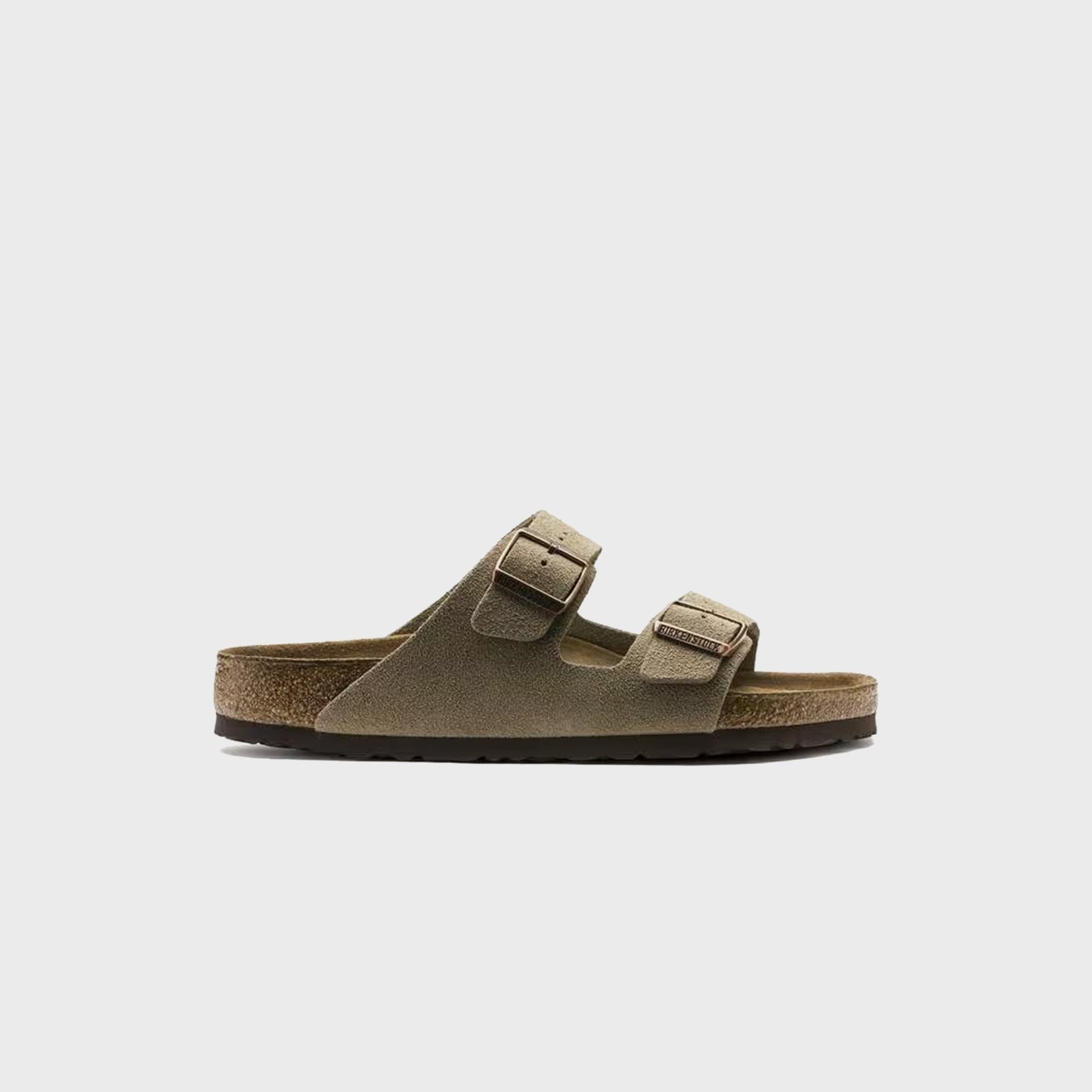 Birkenstock Arizona Soft Footbed Suede - Taupe