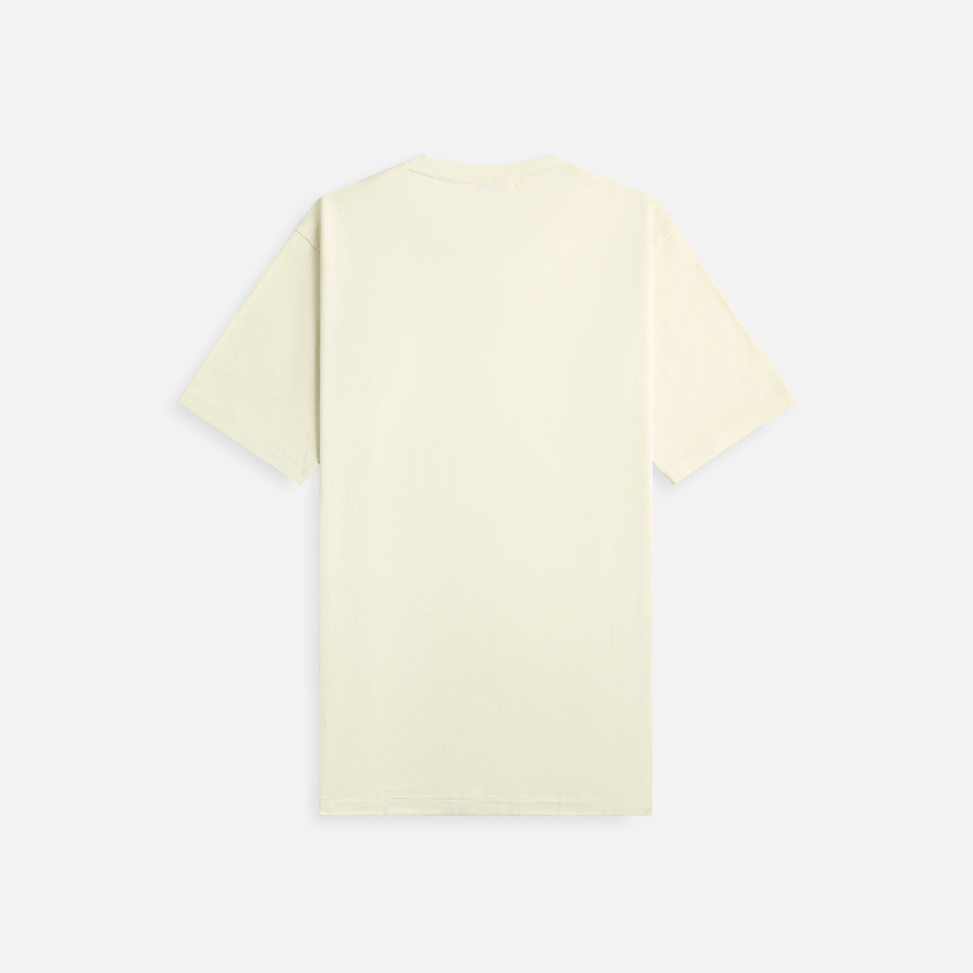 Auralee Luster Plaiting Tee - Ivory Pistachio