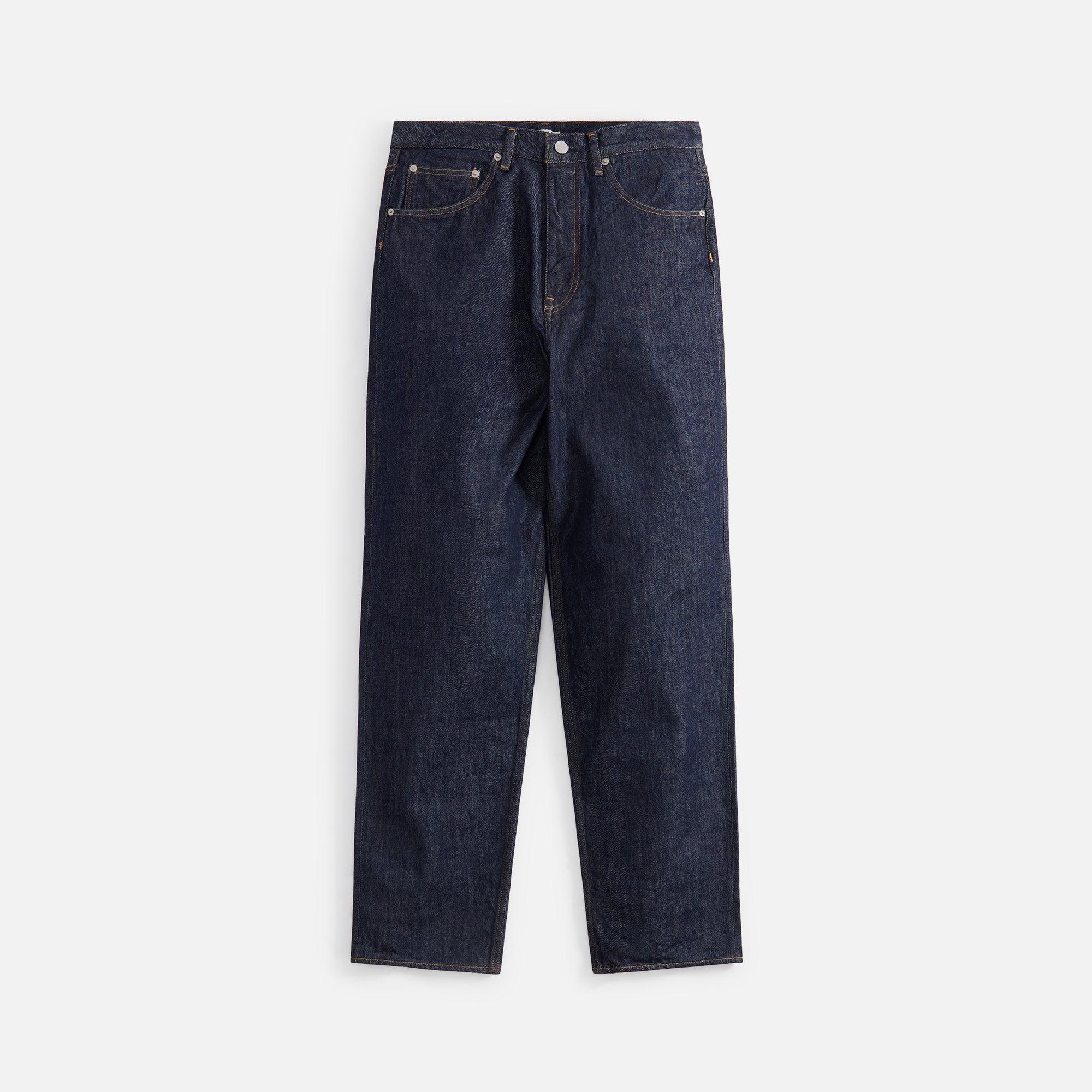 Auralee Hard Twist Denim Wide Pant - Indigo – Kith Canada