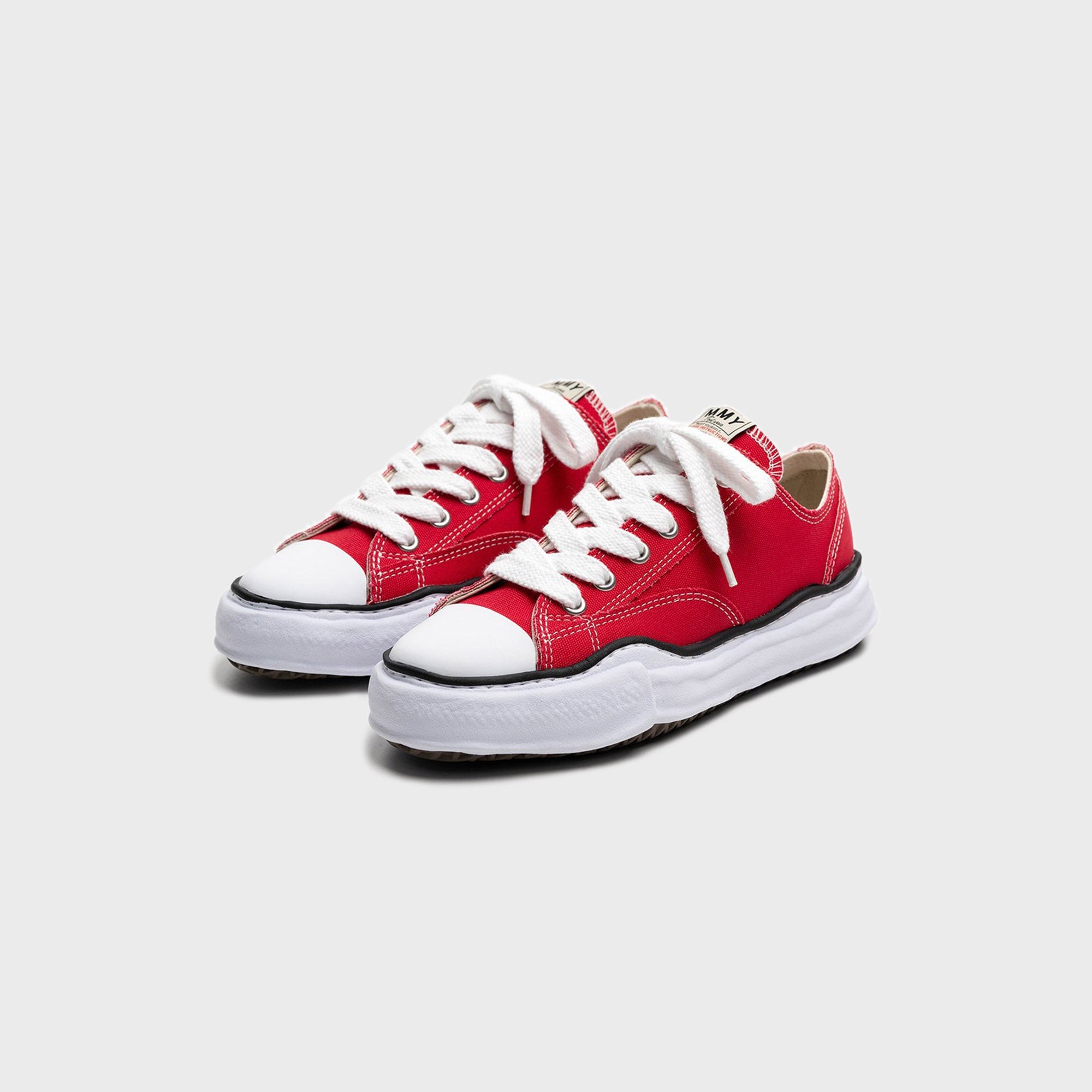 Mihara Yasuhiro Blakey Original Sole Wrinkled Leather Low Top