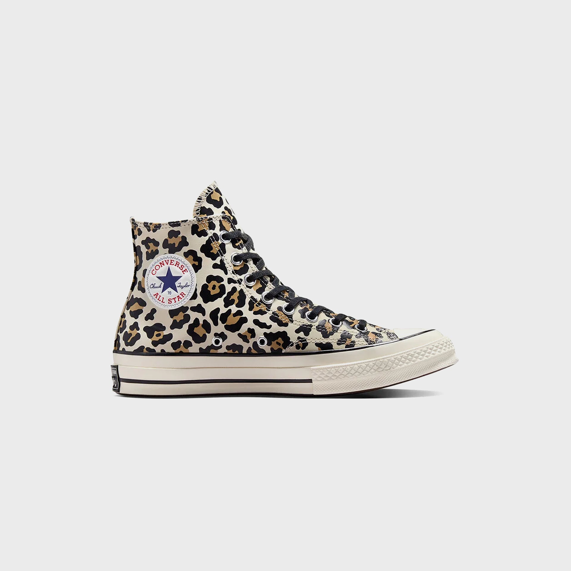 Converse Chuck 70s Glow-In-The-Dark Leopard Print - Egret / Light Fawn / Black