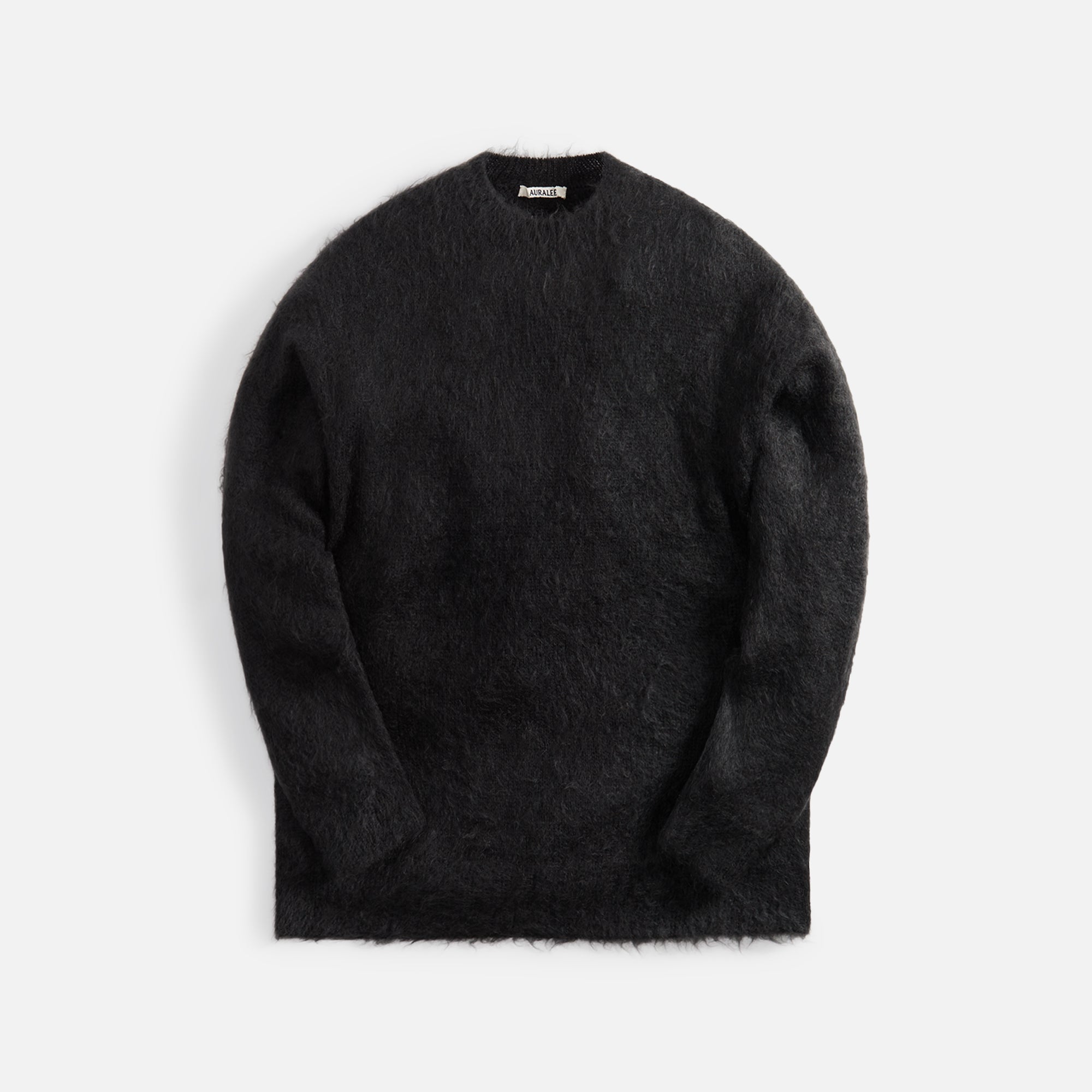 Auralee Brushed Super Kid Mohair Knit P/O - Ink Black – Kith Canada