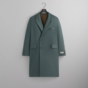 Kith 101 for Auralee Melton Chesterfield Coat - Balsam Green PH