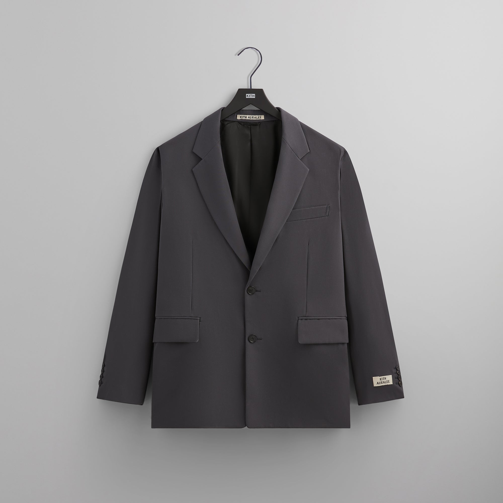 Kith 101 for Auralee Light Wool Max Gabardine Jacket - Gray Pinstripe –  Kith Canada