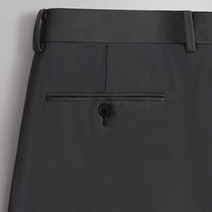 Kith 101 for Auralee Light Wool Max Gabardine Two-Tuck Slacks - Gray Pinstripe