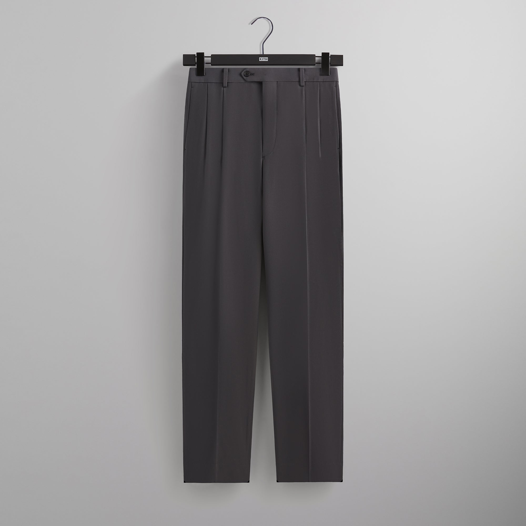 Kith 101 for Auralee Light Wool Max Gabardine Two-Tuck Slacks - Gray P –  Kith Canada