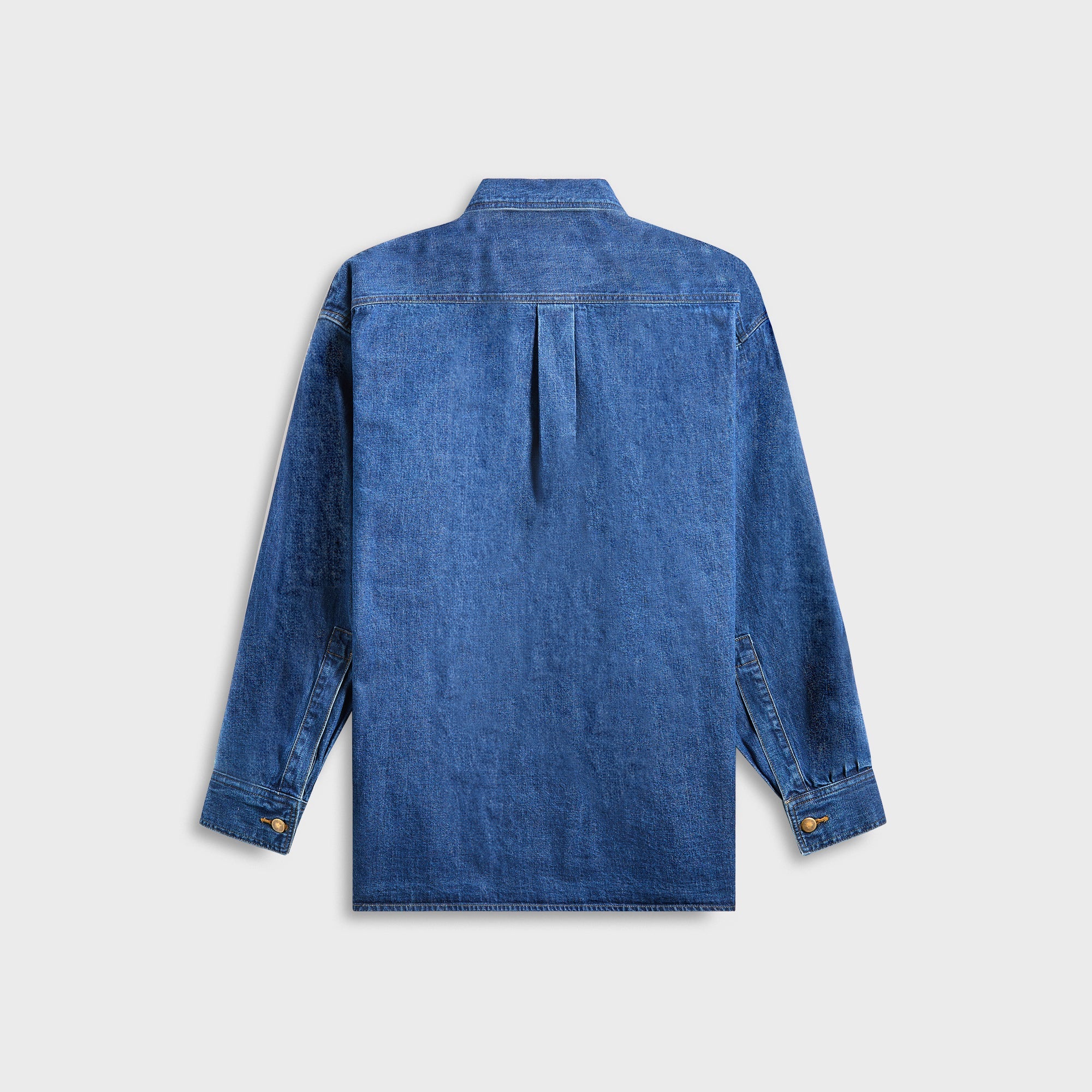 Auralee Washed Finx Twill Big Shirt - Brown – Kith Canada