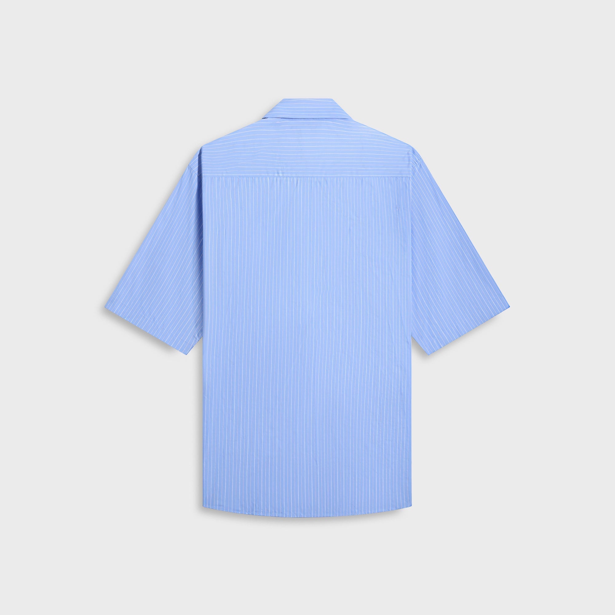 【AURALEE】Cotton knit Short Sleeve Auralee – Brushed Cotton Wool Rib Knit Skipper Polo White