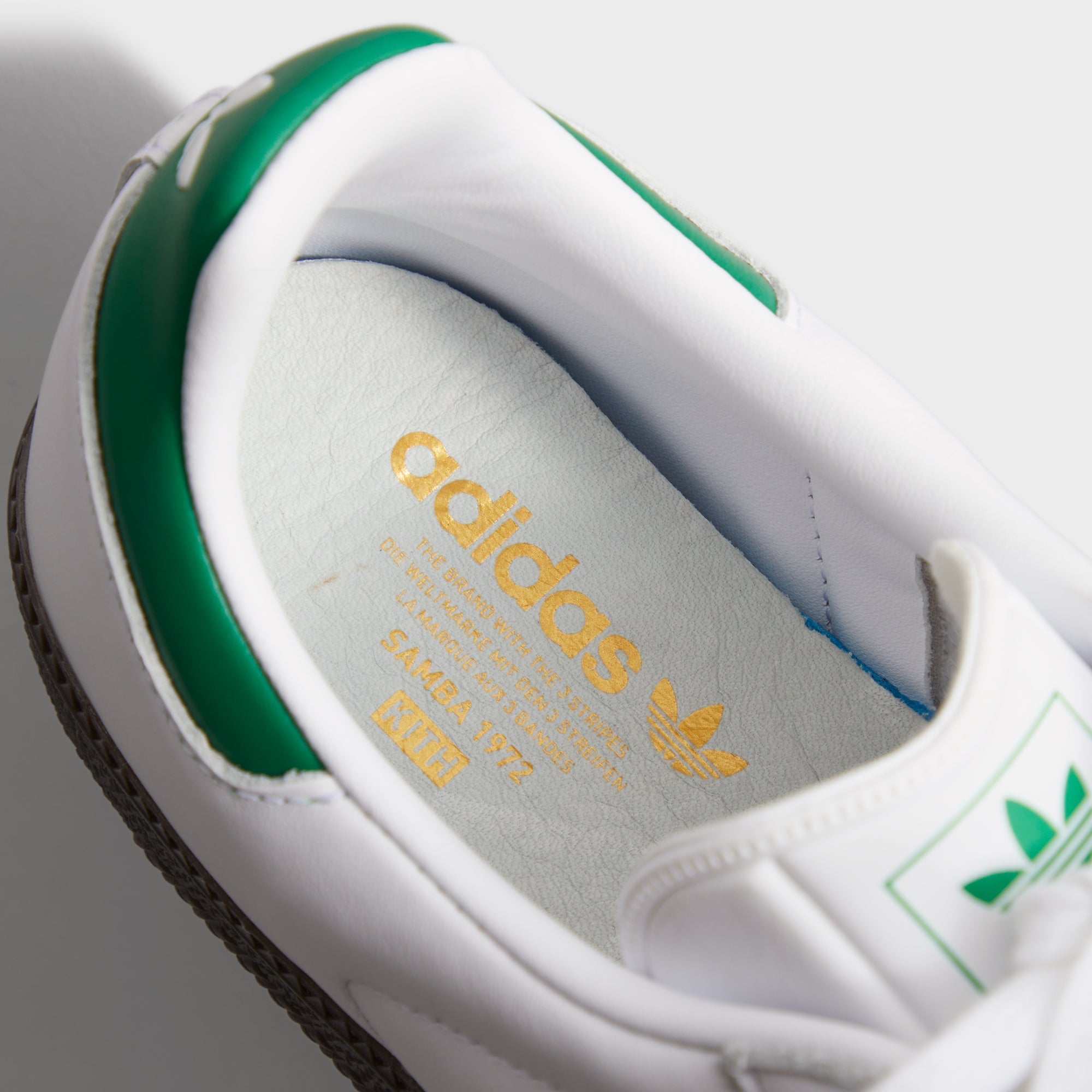 KITH×adidas Originals Samba White/Green Kith Classics for adidas Originals Samba OG - White / Green