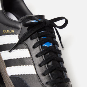 adidas Grade School Samba OG - Core Black / White / Gum