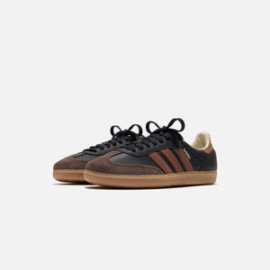 adidas Samba OG - Core Black / Preloved Brown / Dark Brown