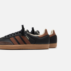 adidas Samba OG - Core Black / Preloved Brown / Dark Brown