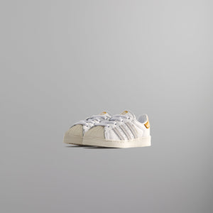 Kith Kids Classics for adidas Originals Toddler Superstar - White / Off White