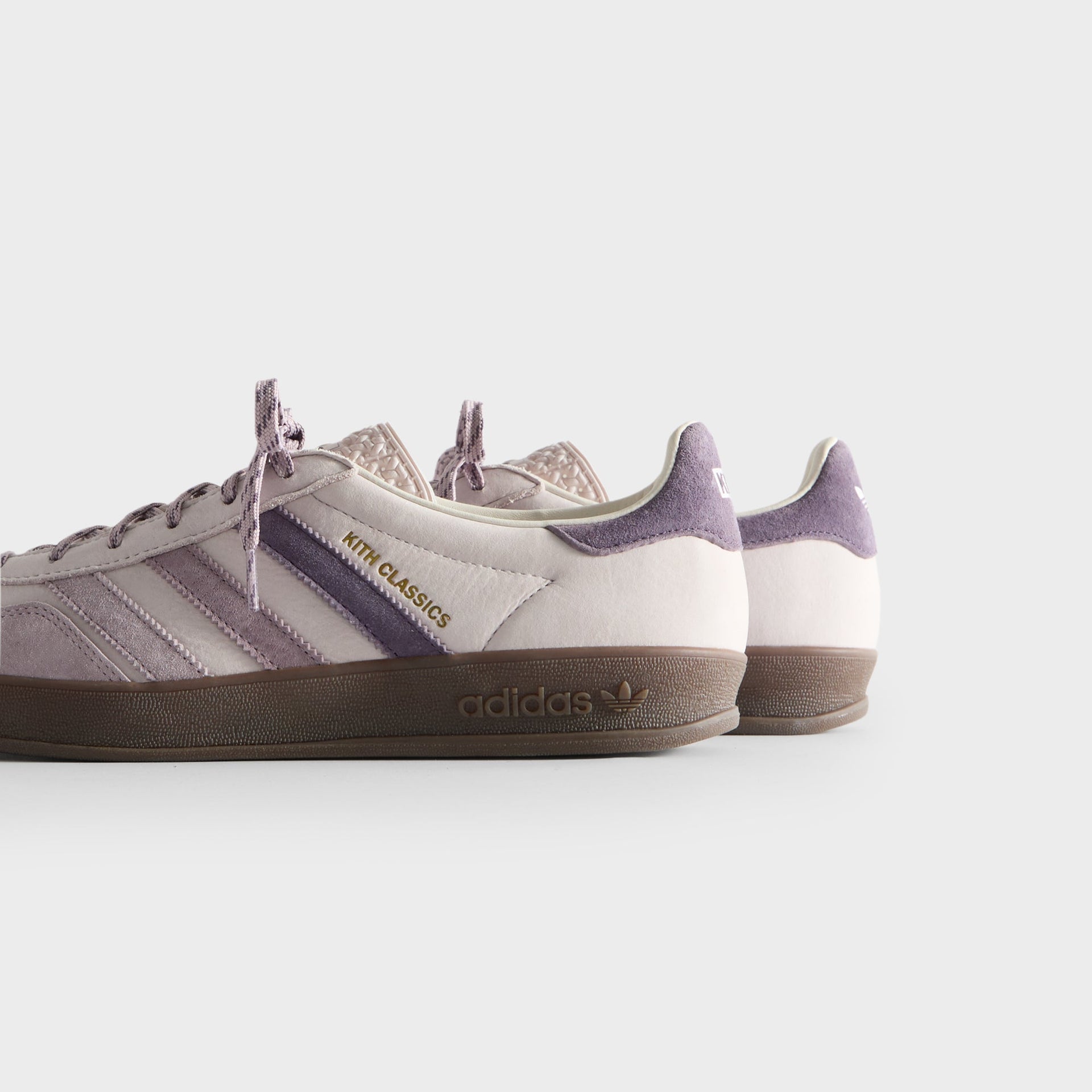 Kith Classics for adidas Originals Gazelle Indoor - Ash Purple / Ice Purple / Gum