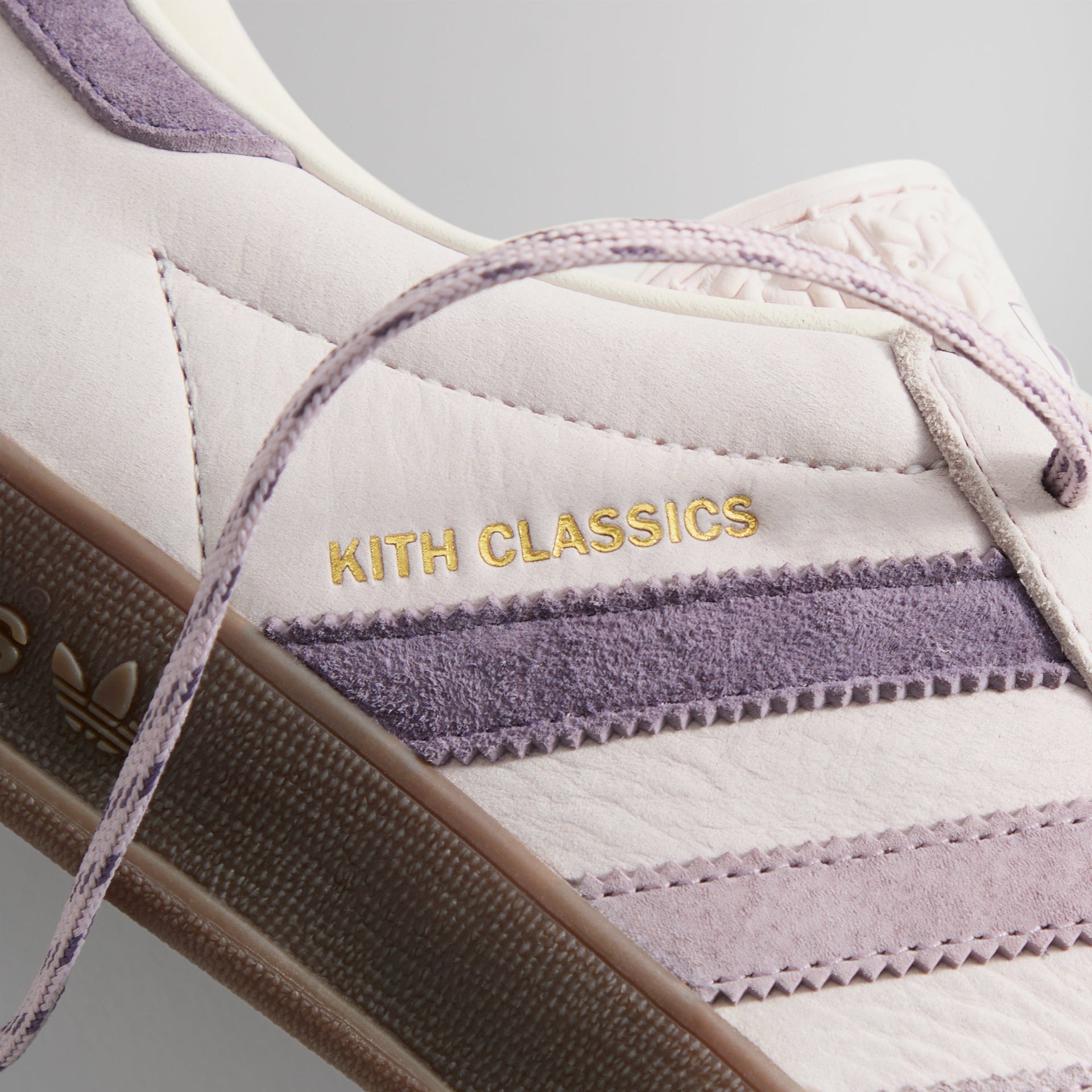 Kith Classics for adidas Originals Gazelle Indoor - Ash Purple / Ice Purple / Gum