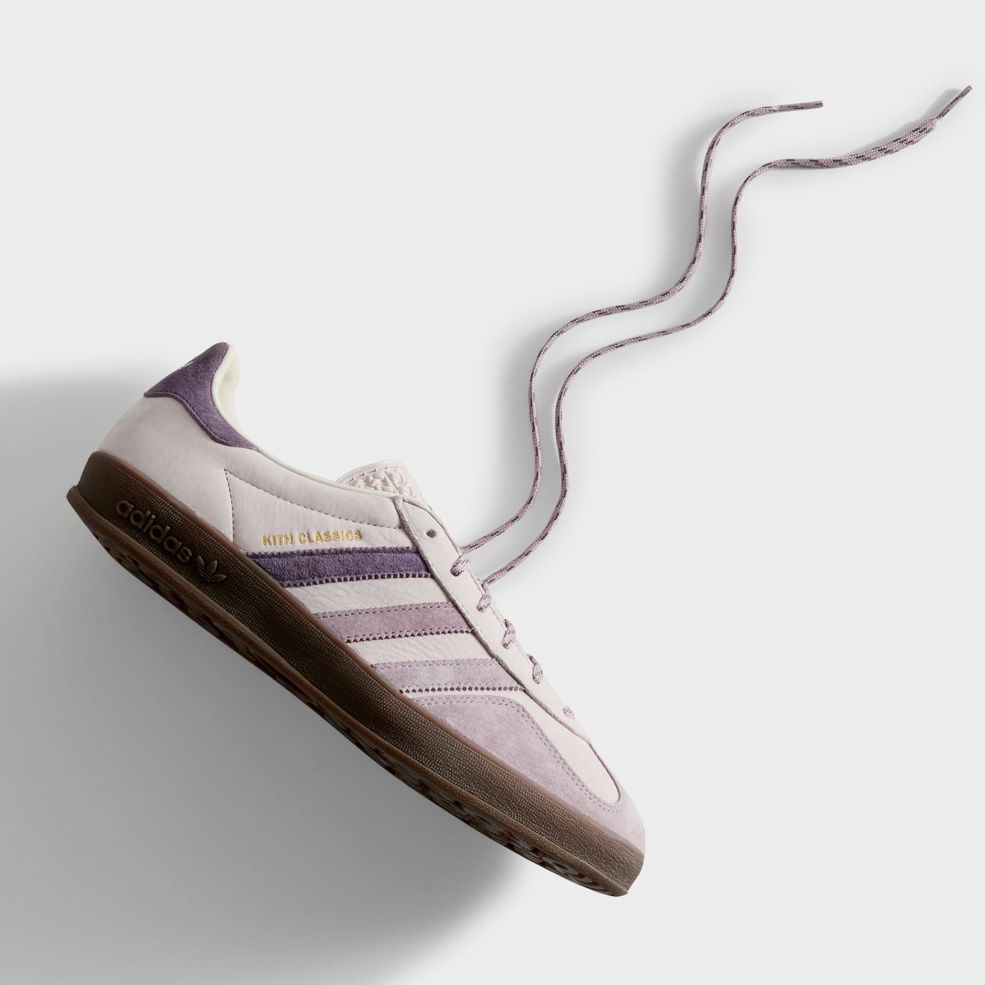 Kith Classics for adidas Originals Gazelle Indoor - Ash Purple / Ice Purple / Gum