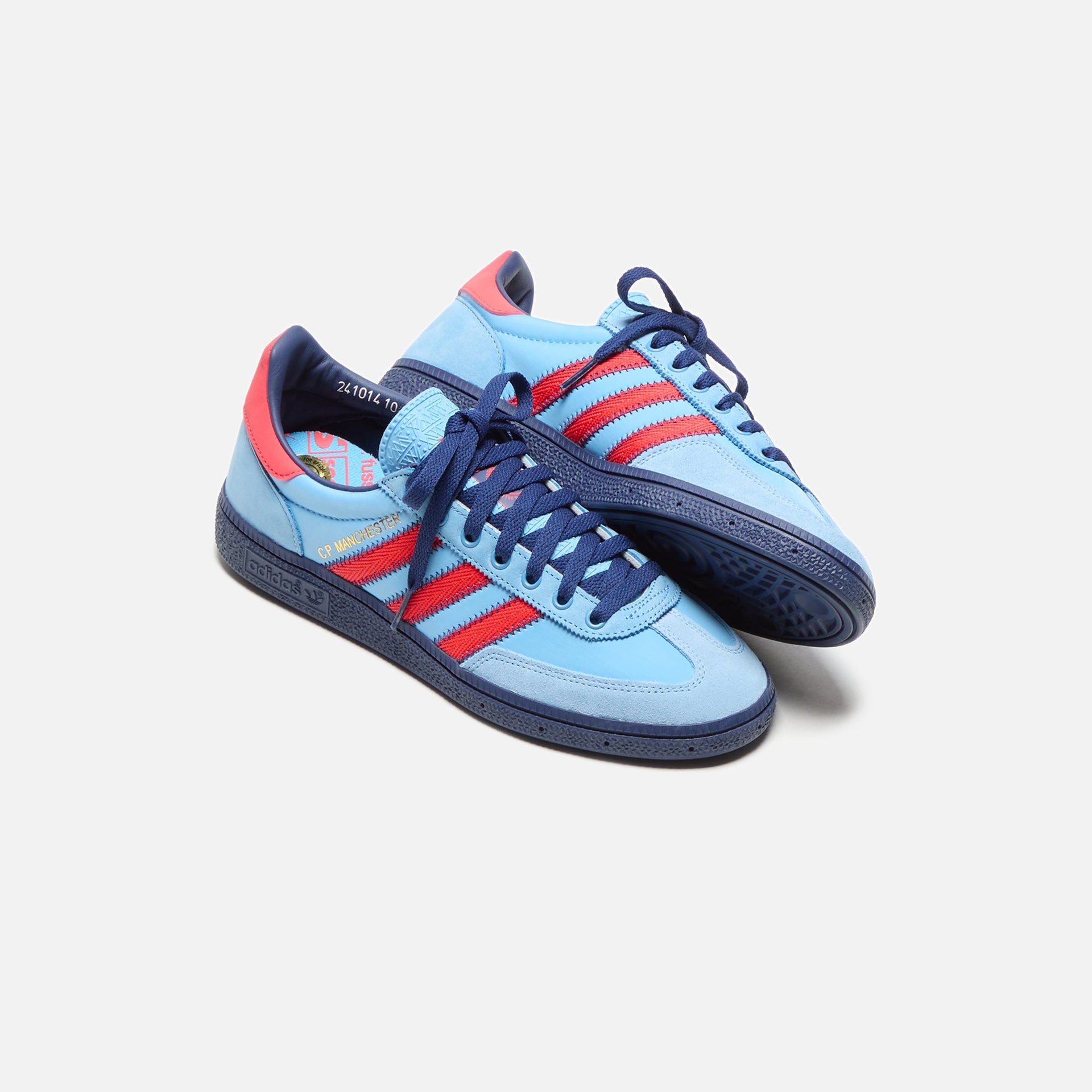 adidas x CP Company Manchester Spzl - Light Blue / Bright Red