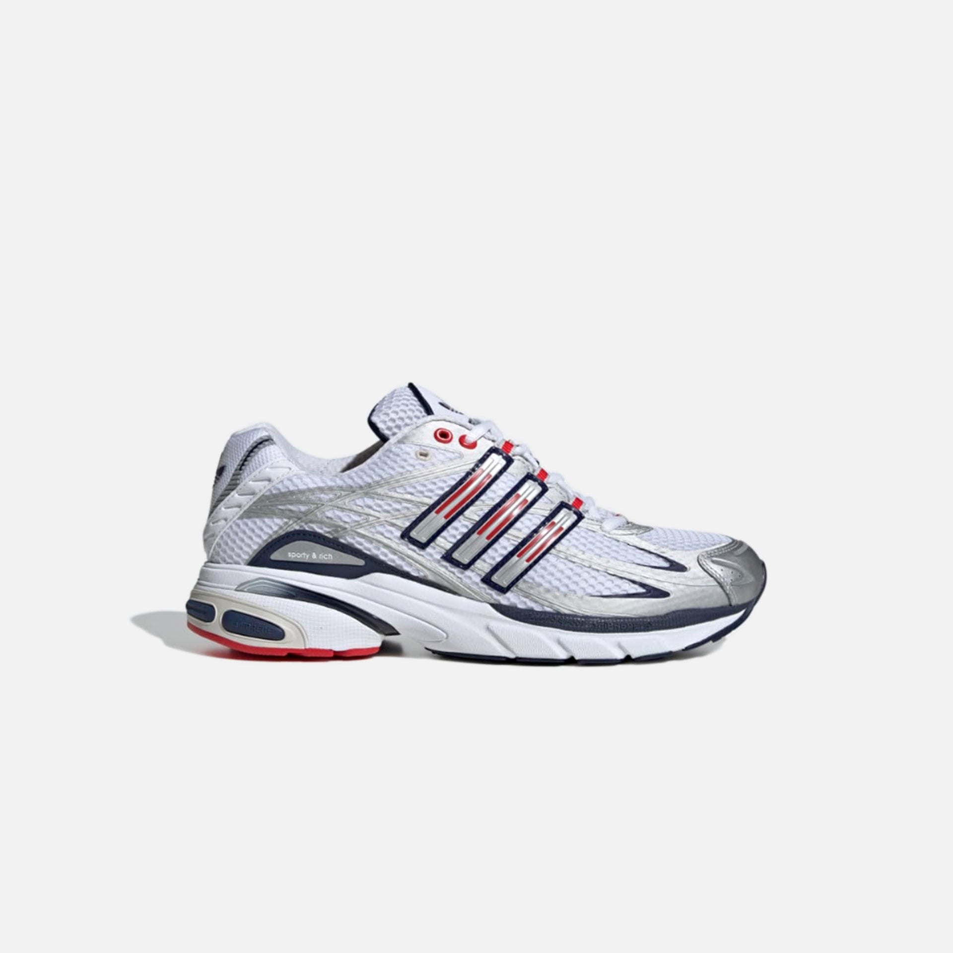 adidas x Sporty & Rich Adistar Cushion - Cloud White / Night Indigo / Collegiate Red