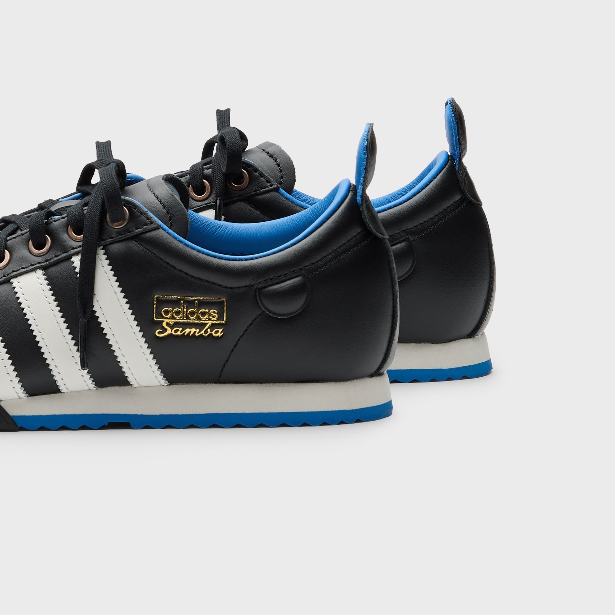 adidas Samba 62 - Core Black / Cloud White / Blue Bird