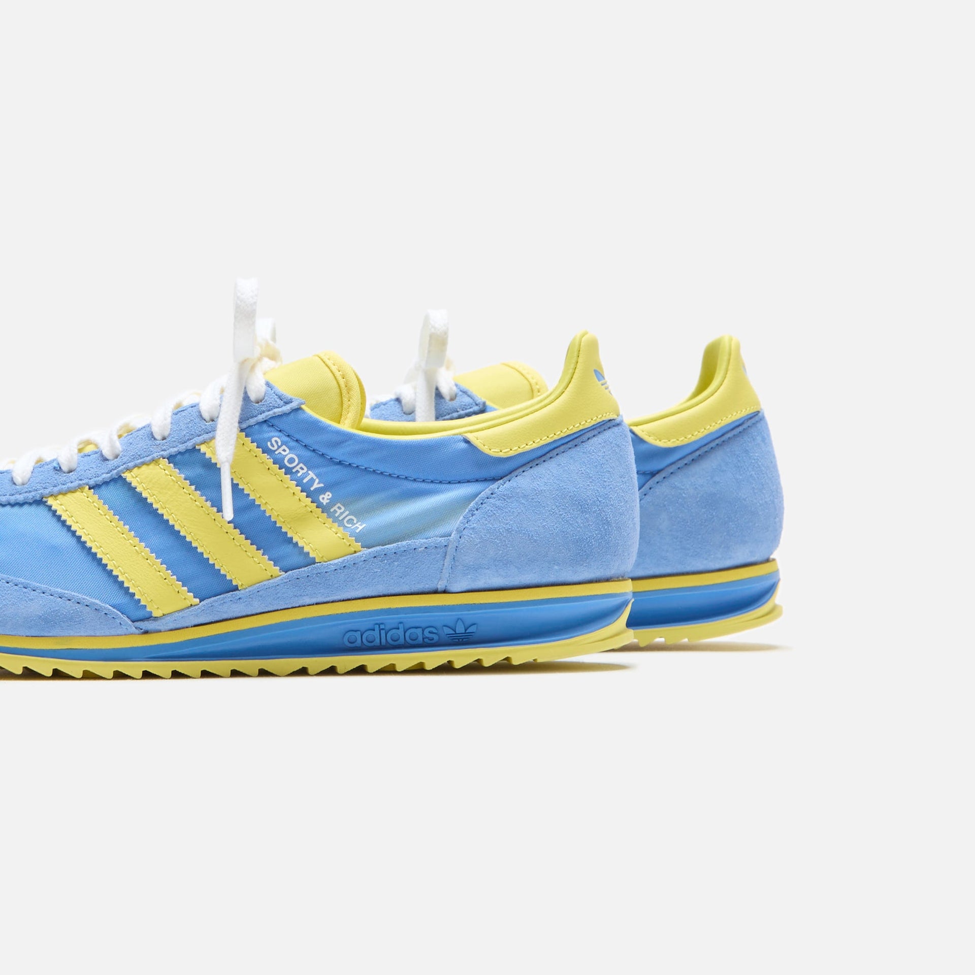 adidas x Sporty & Rich SL 72 - Real Blue / Light Yellow / Cloud White