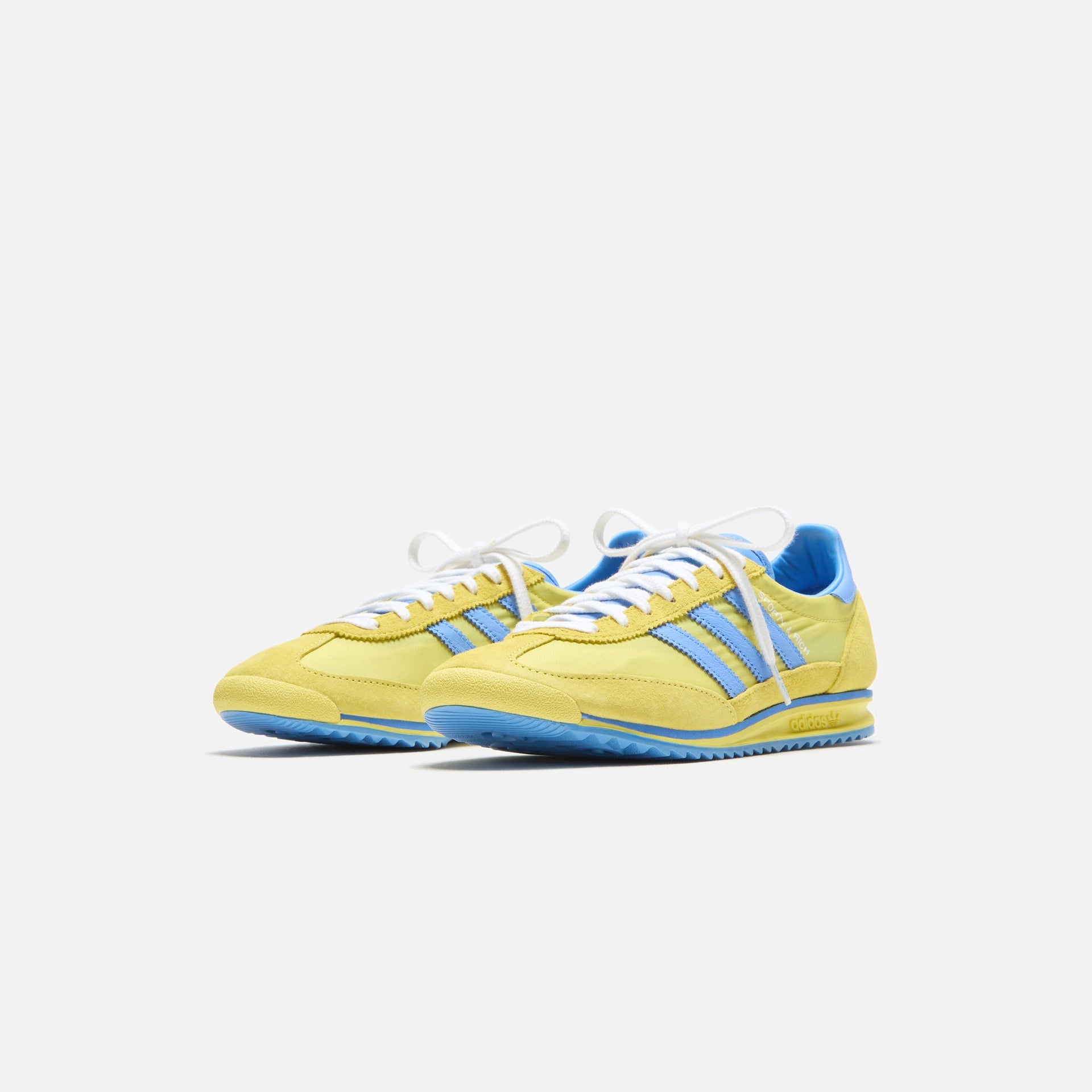 adidas x Sporty & Rich SL 72 - Light Yellow / Real Blue / Cloud White