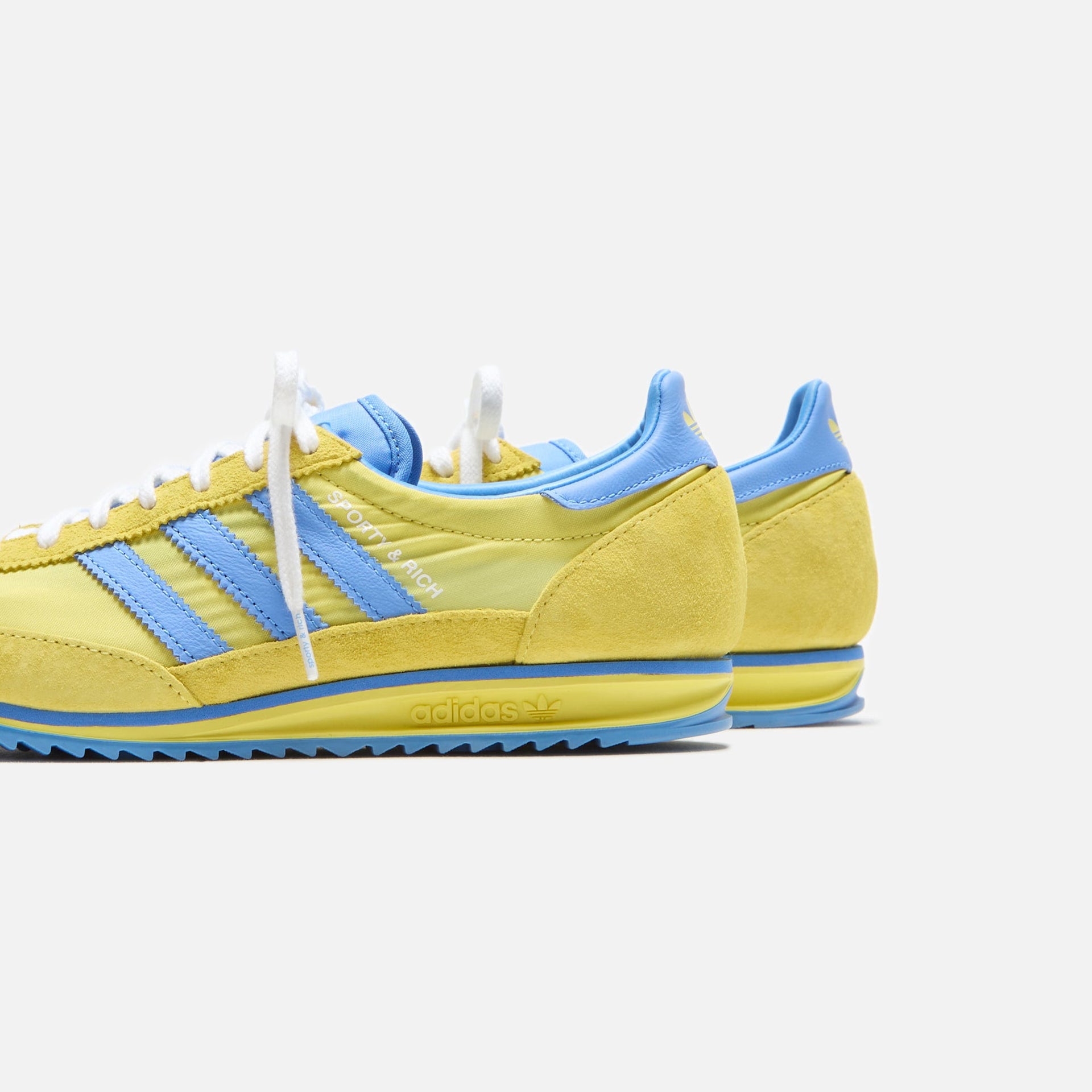 adidas x Sporty & Rich SL 72 - Light Yellow / Real Blue / Cloud White