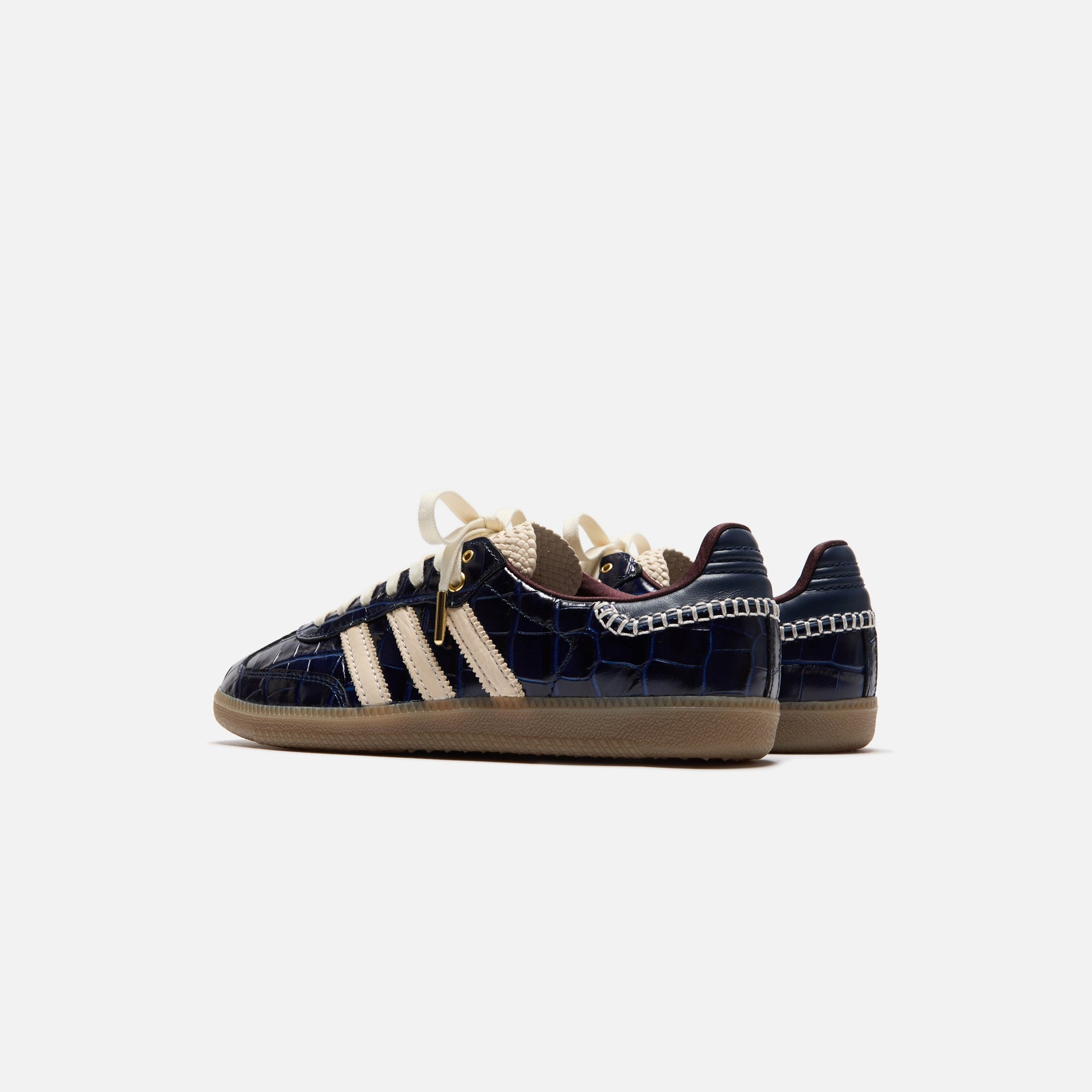 靴 ADIDAS WALES BONNER MN SAMBA LLIC Yellow & Navy adidas Originals Edition MN Samba Sneakers by