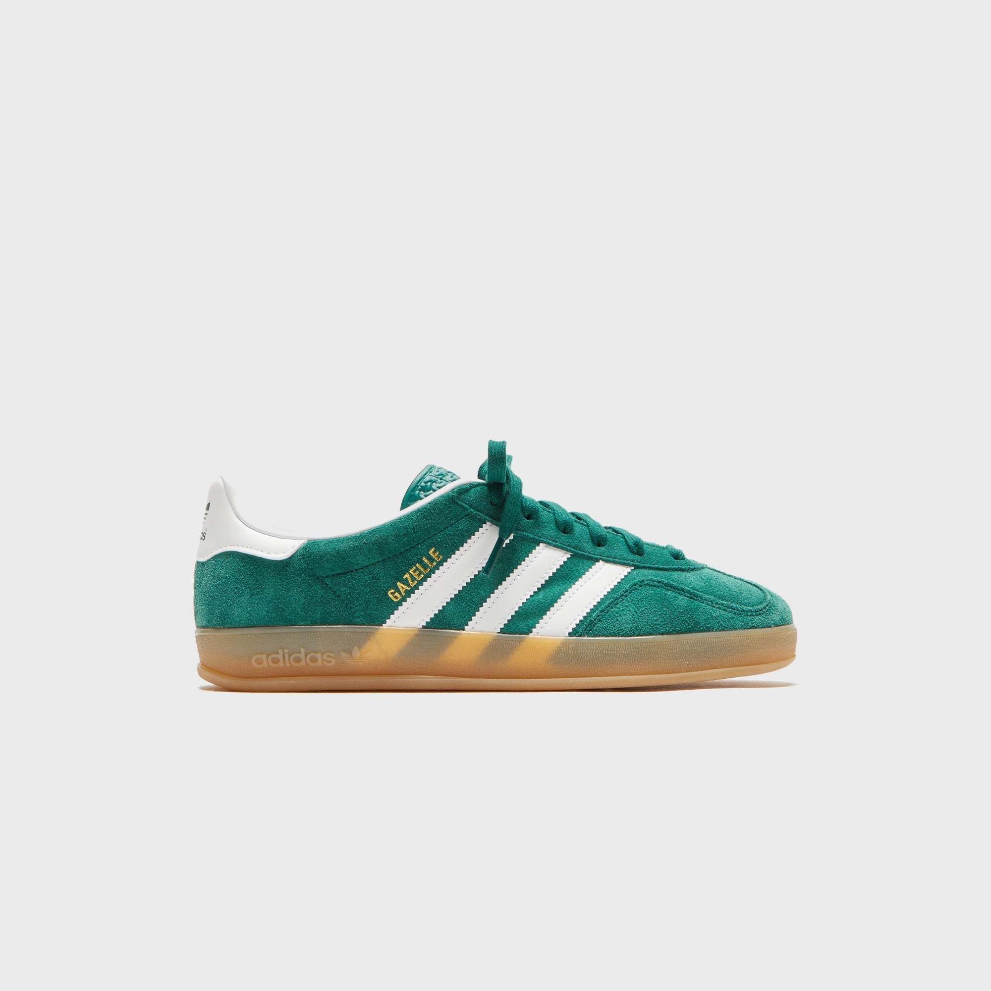 adidas Gazelle Indoor - Collegiate Green / White / Gum – Kith Canada