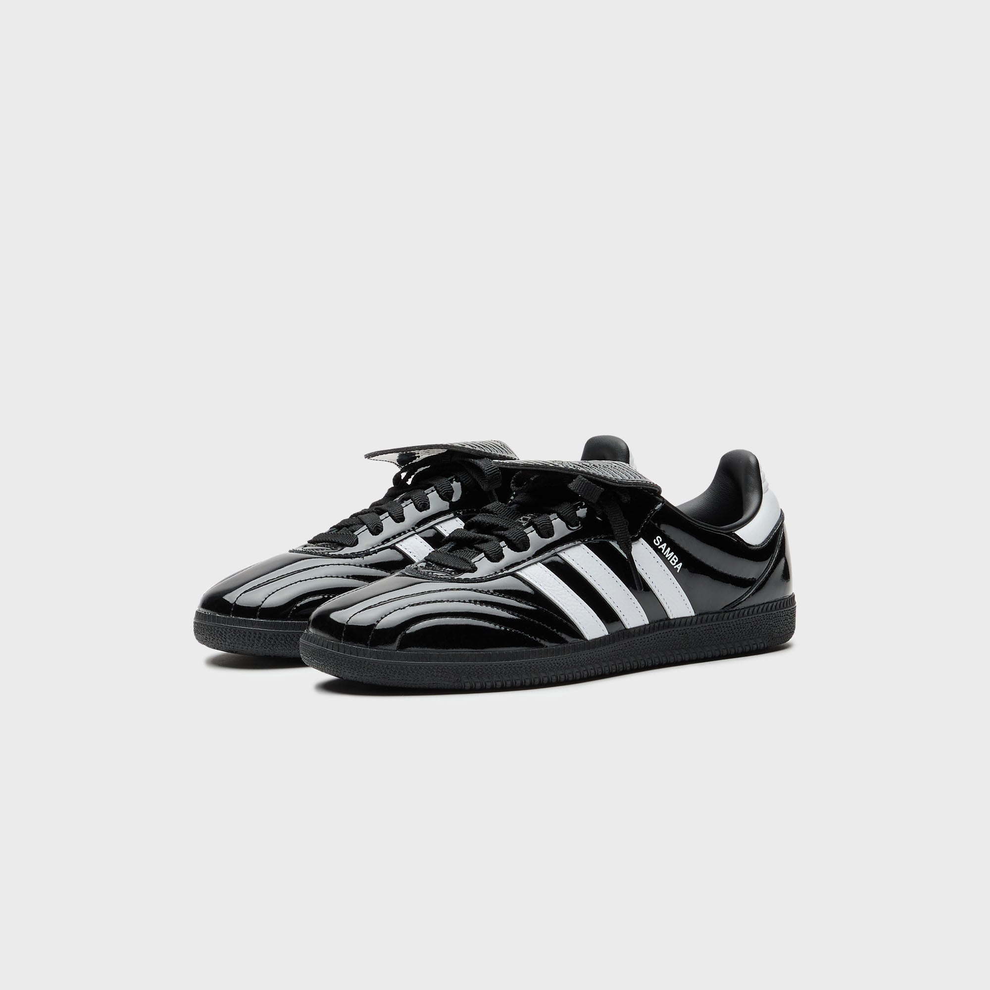 ★adidas★ ブラック Samba Long Tongue スニーカー adidas Samba Long Tongue Shoes - Black | Free Shipping with